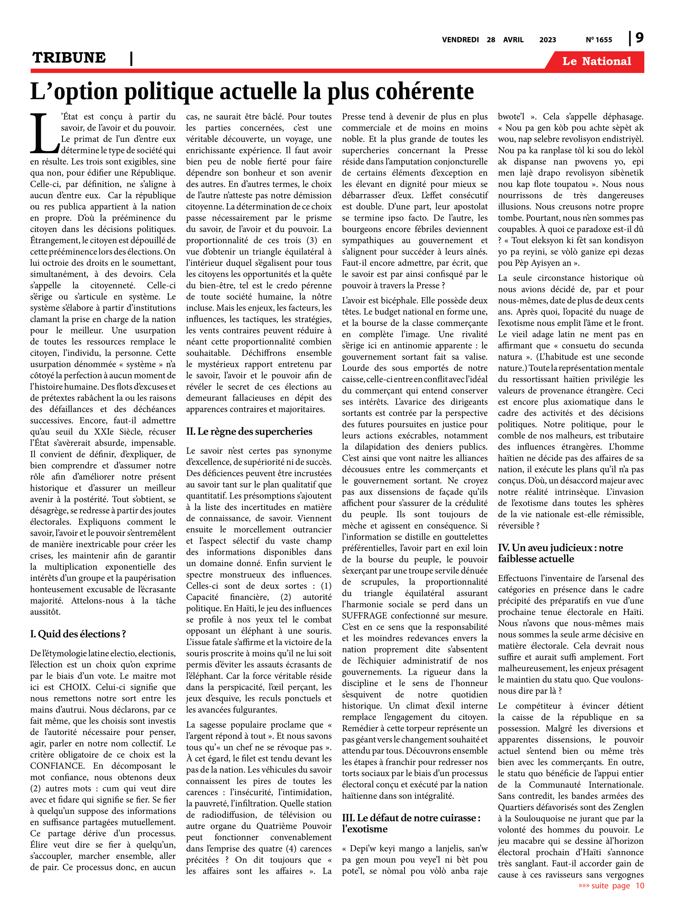 Page 9 de l'édition 1655