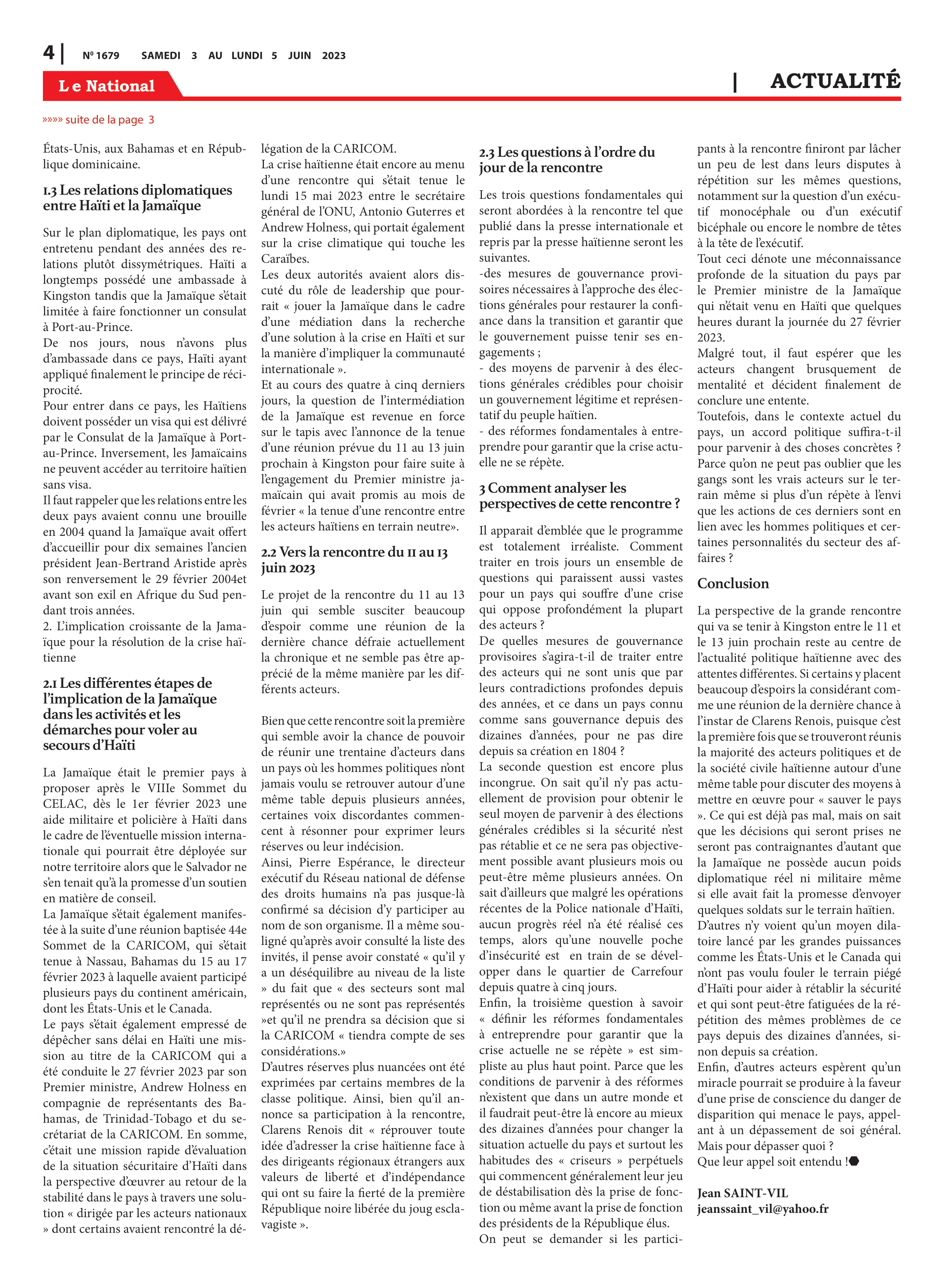 Page 4 de l'édition 1679