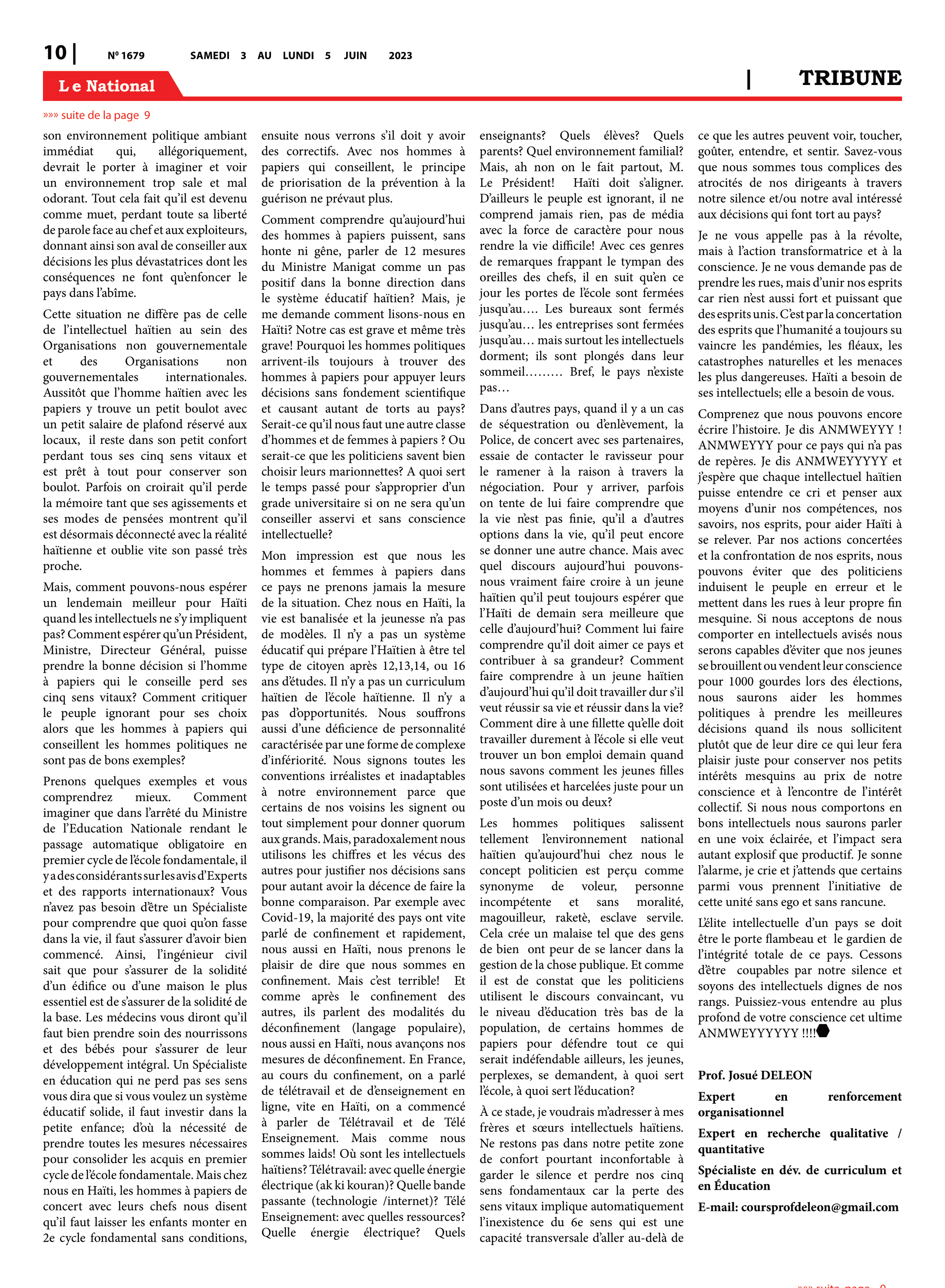 Page 10 de l'édition 1679