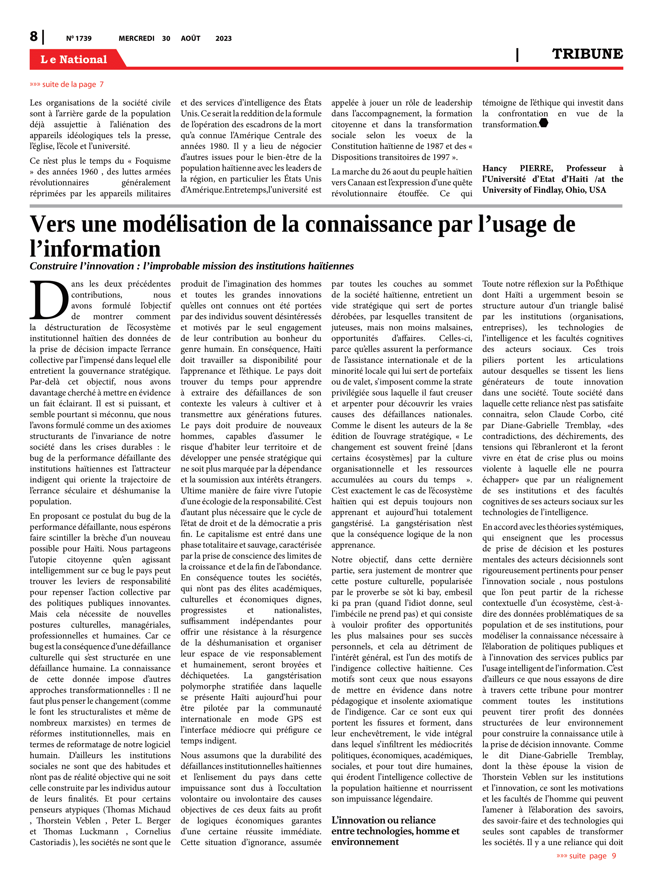 Page 8 de l'édition 1739