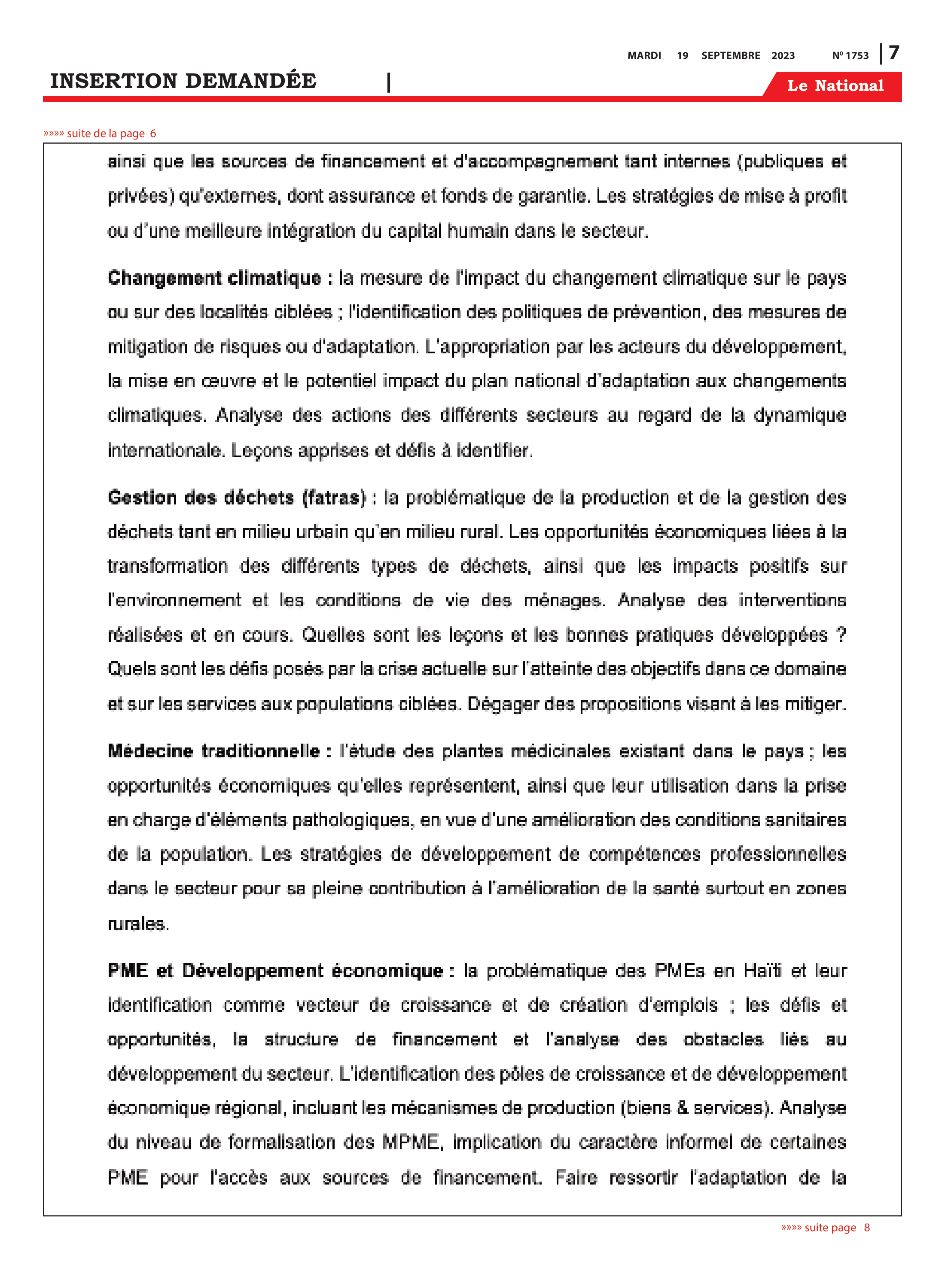 Page 7 de l'édition 1753