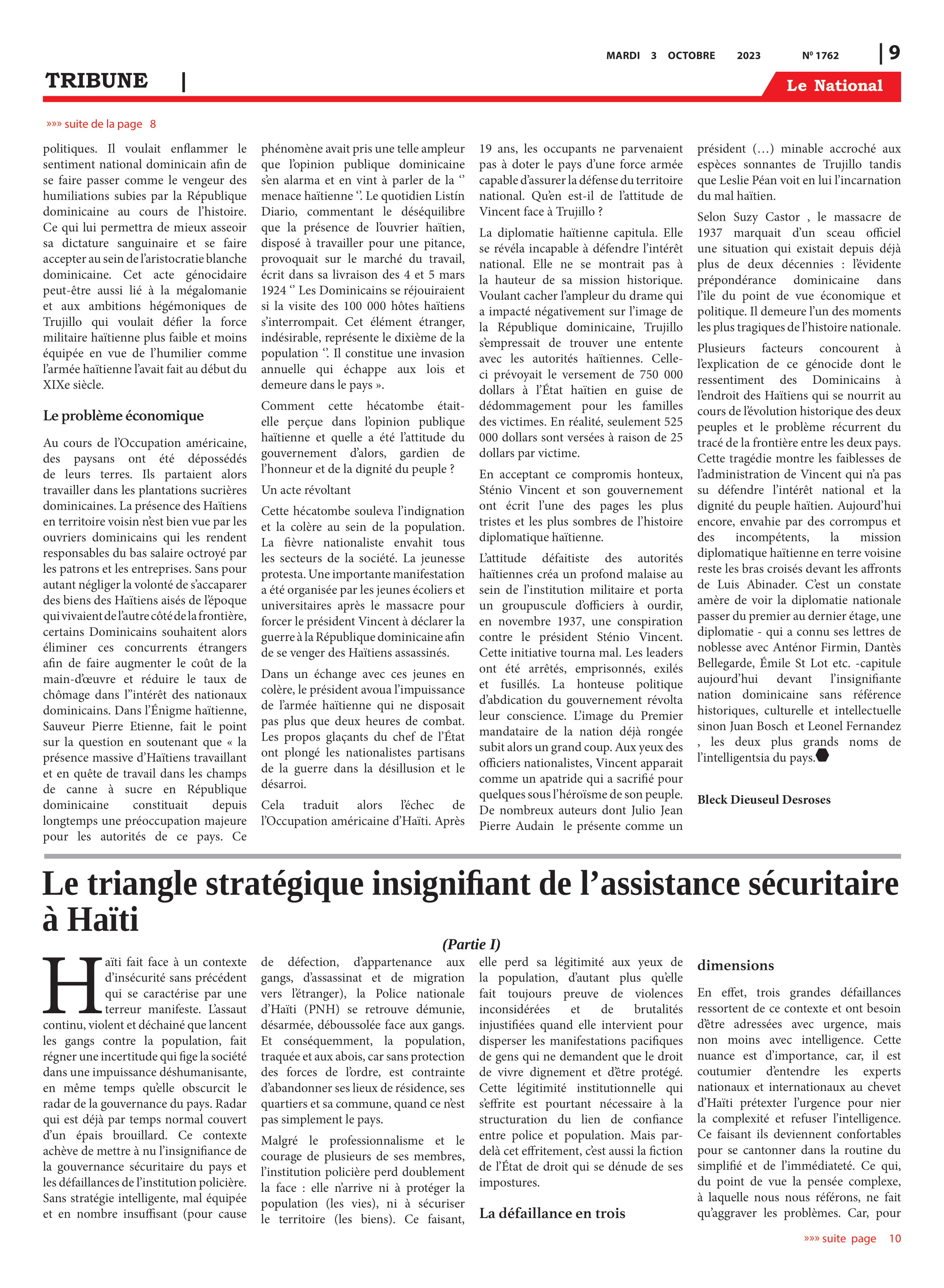 Page 9 de l'édition 1762