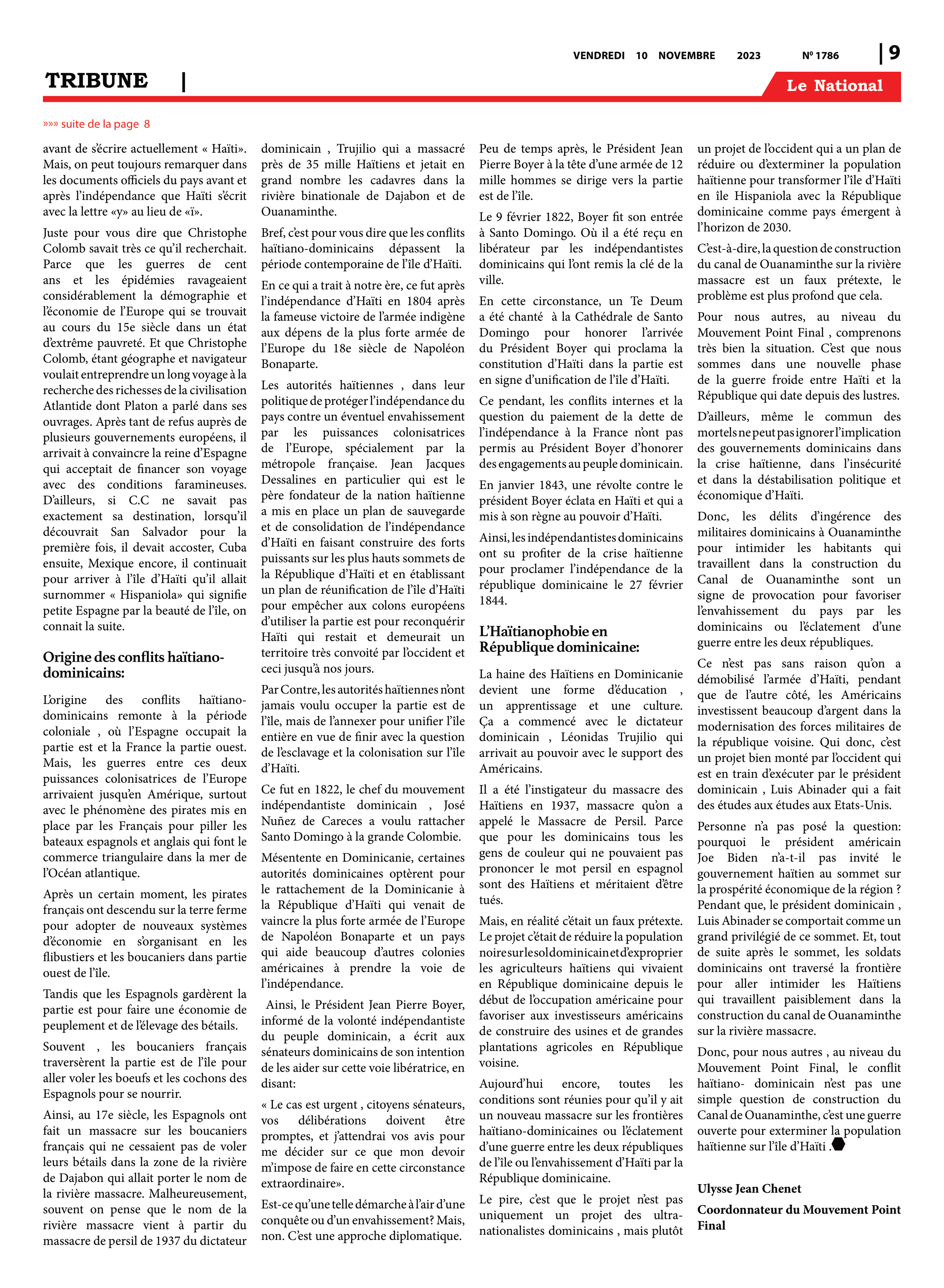 Page 9 de l'édition 1786
