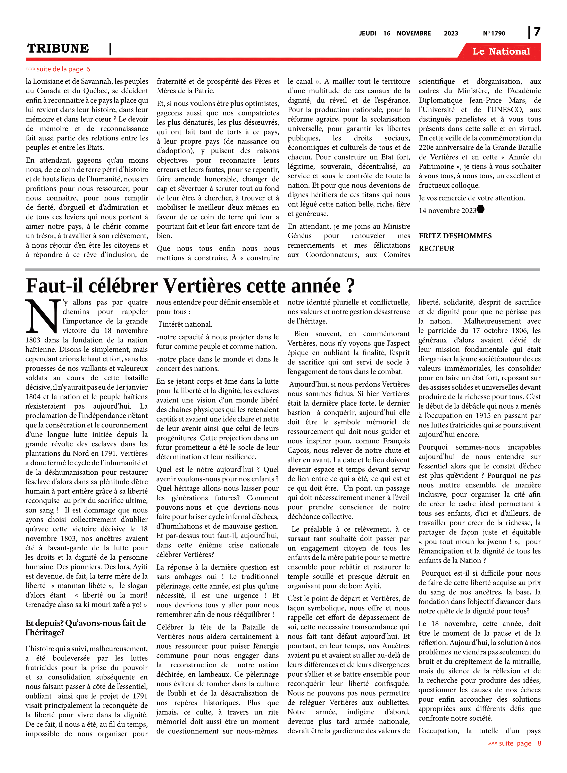 Page 7 de l'édition 1790