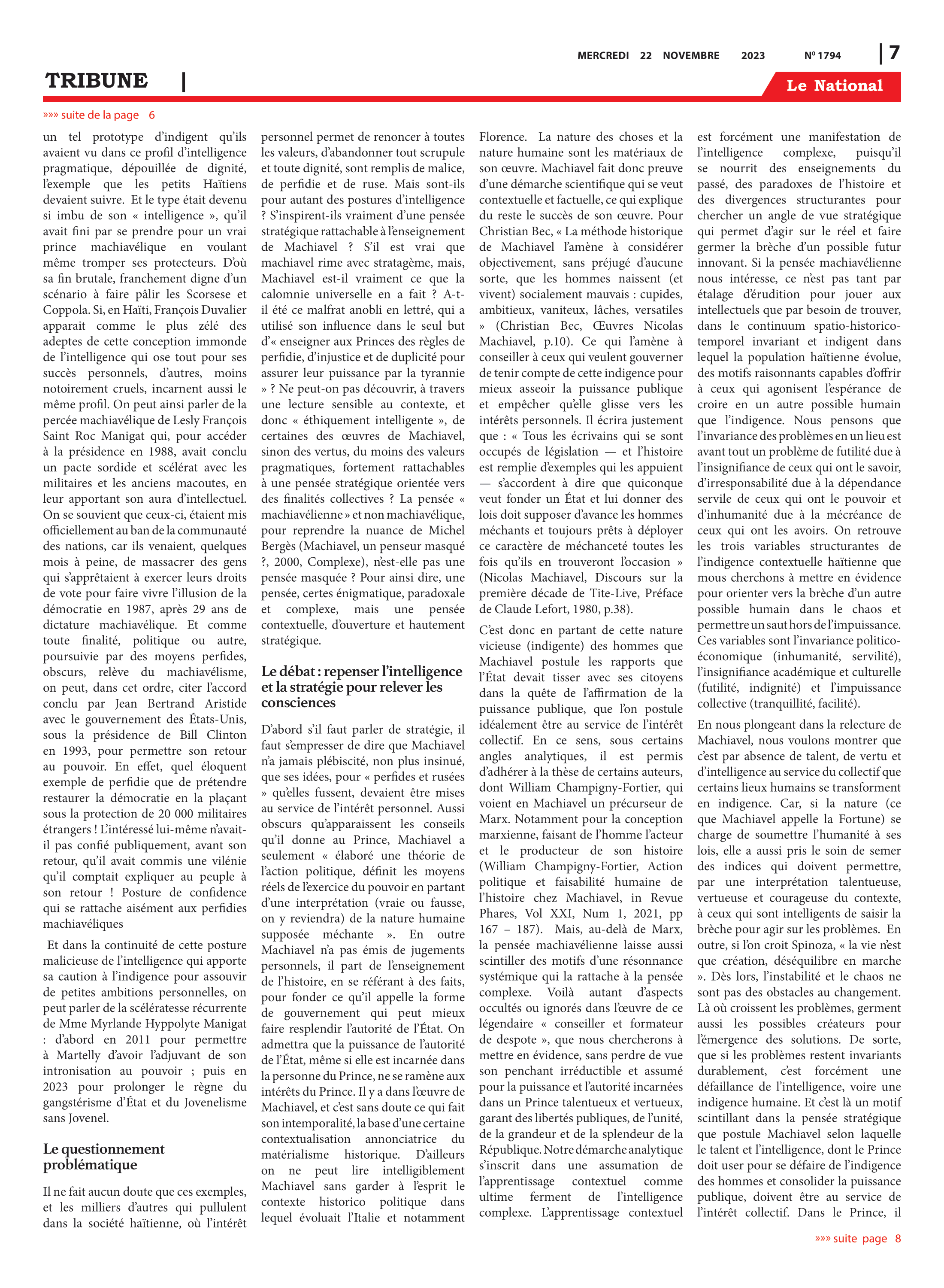 Page 7 de l'édition 1794