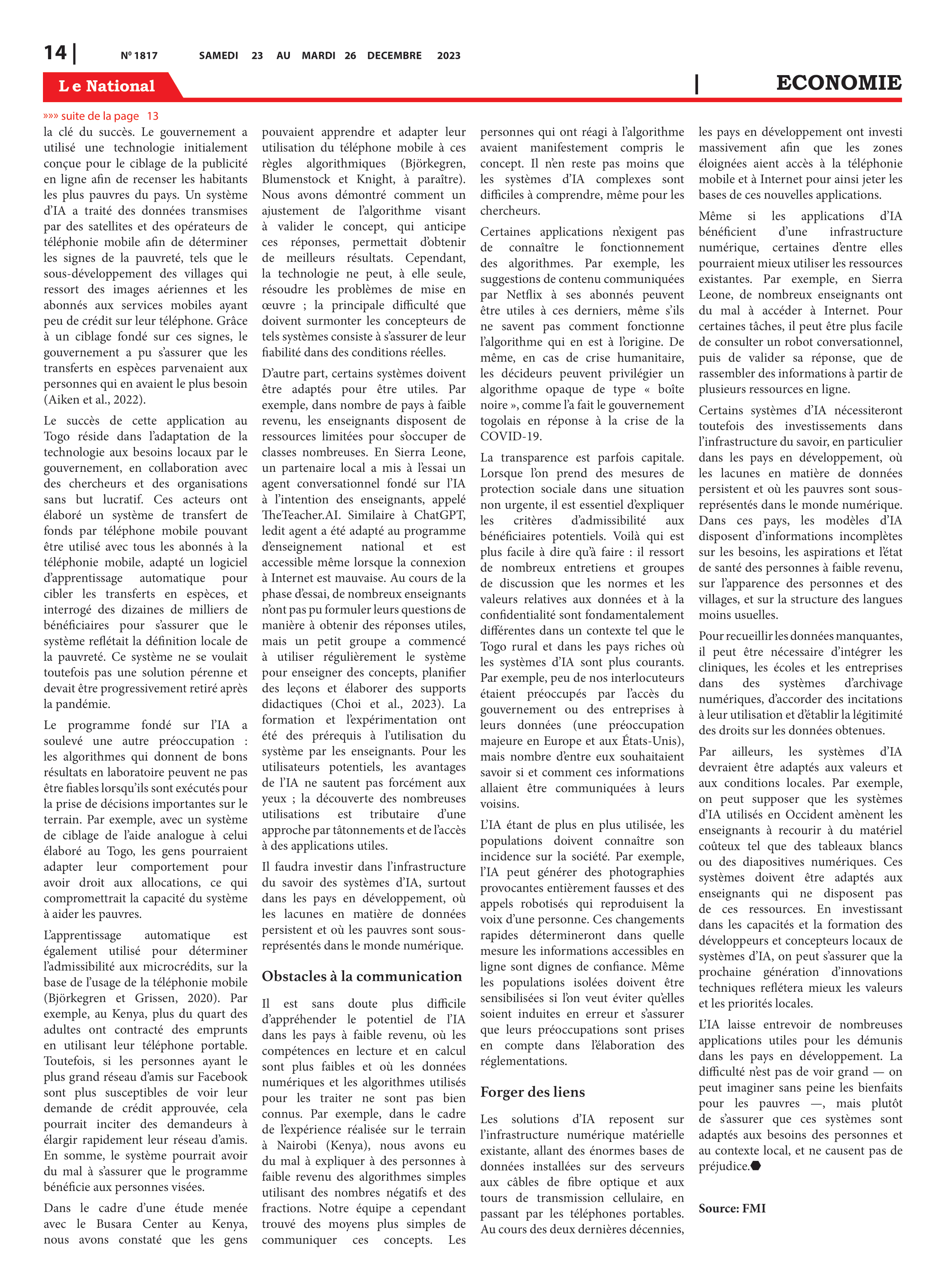 Page 14 de l'édition 1817