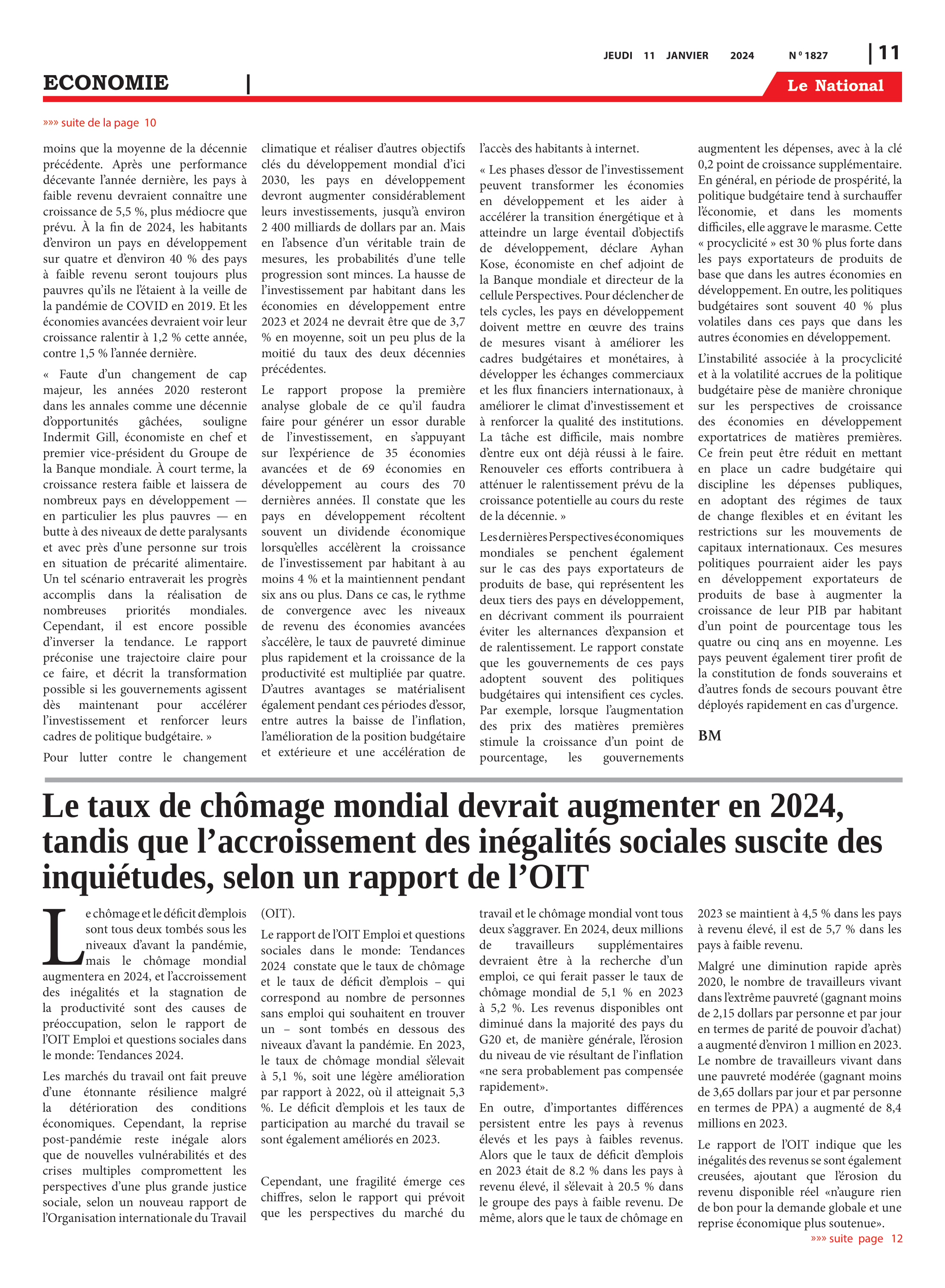 Page 11 de l'édition 1827