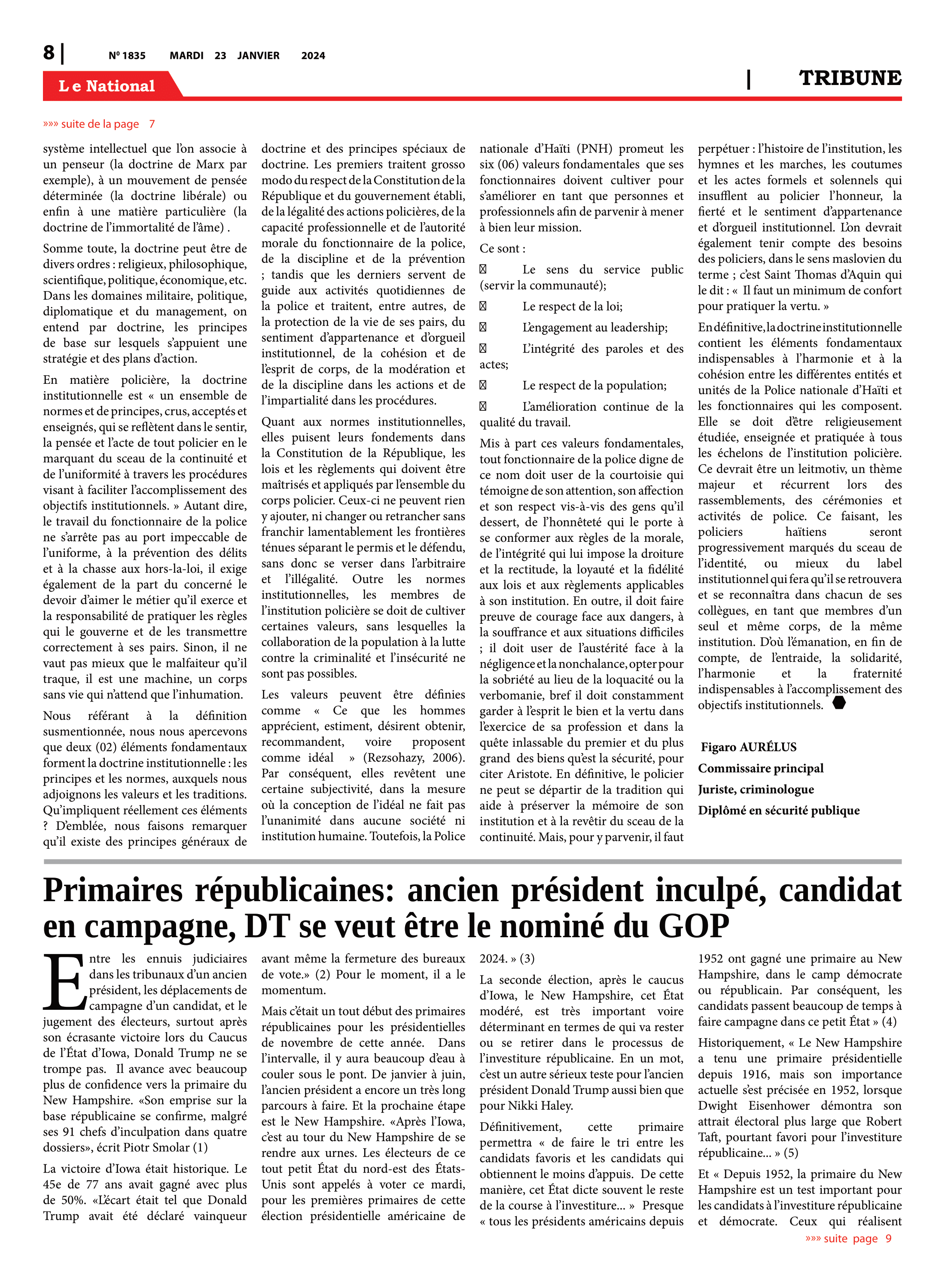 Page 8 de l'édition 1835