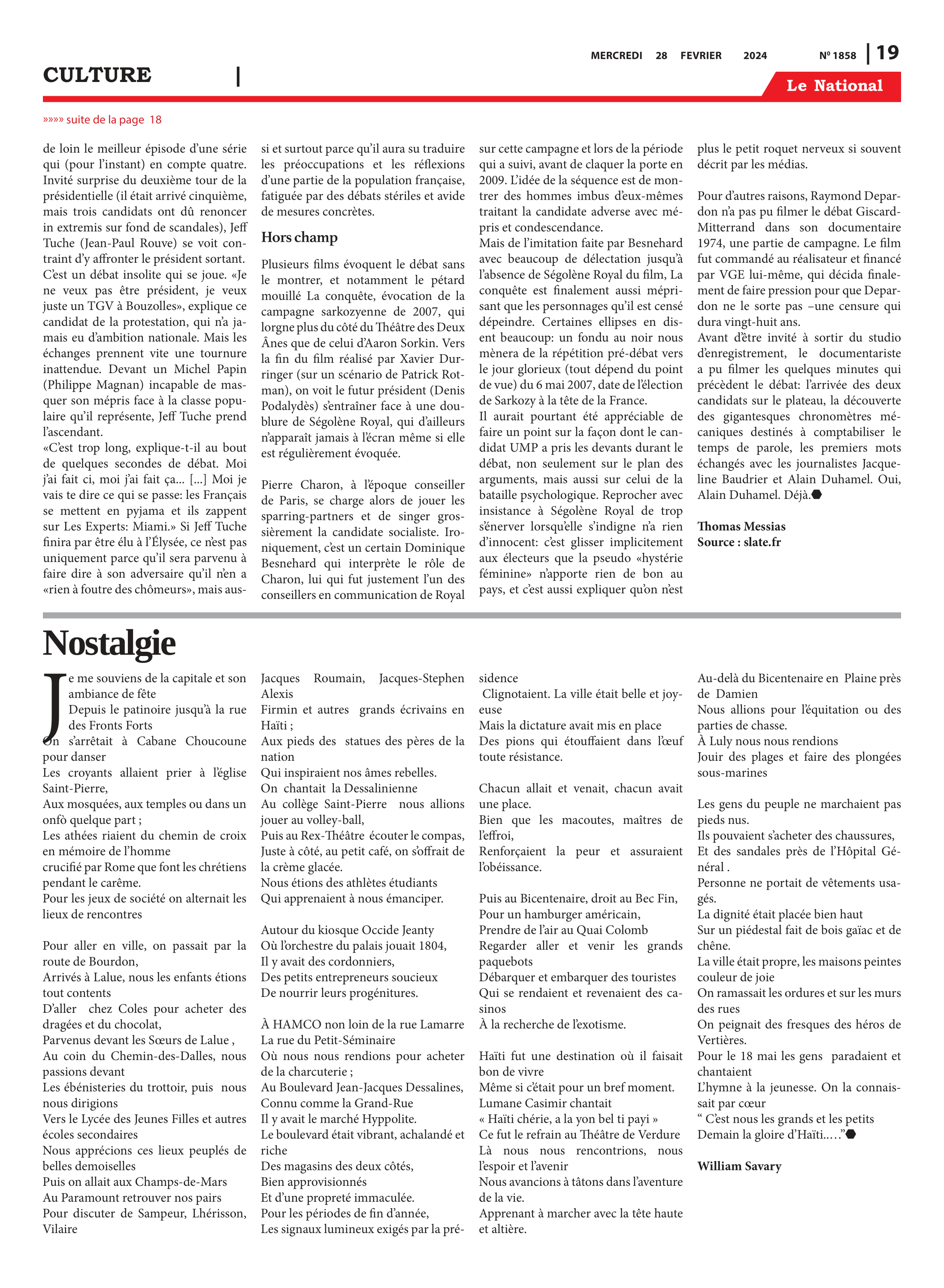 Page 19 de l'édition 1858