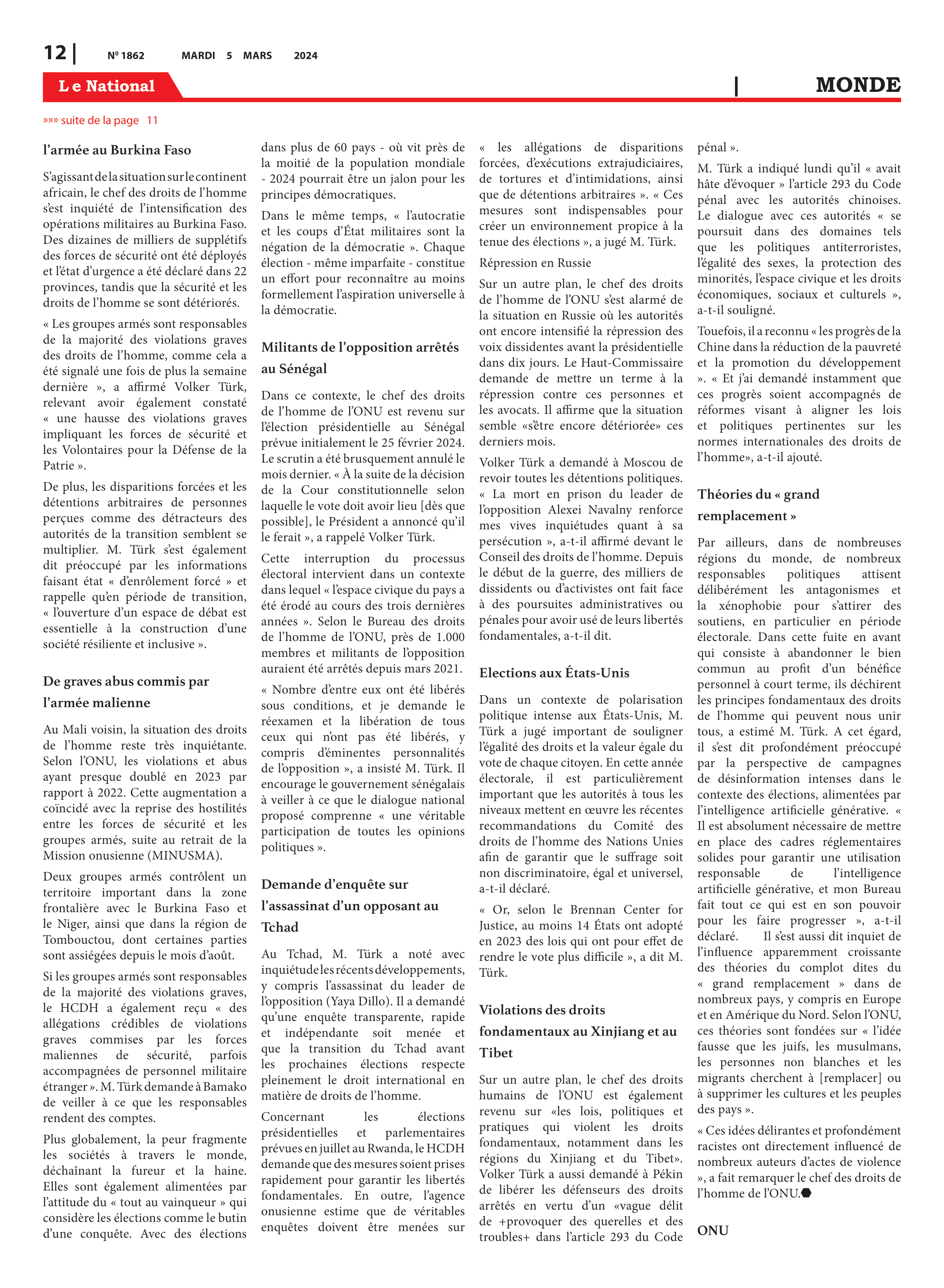 Page 12 de l'édition 1862