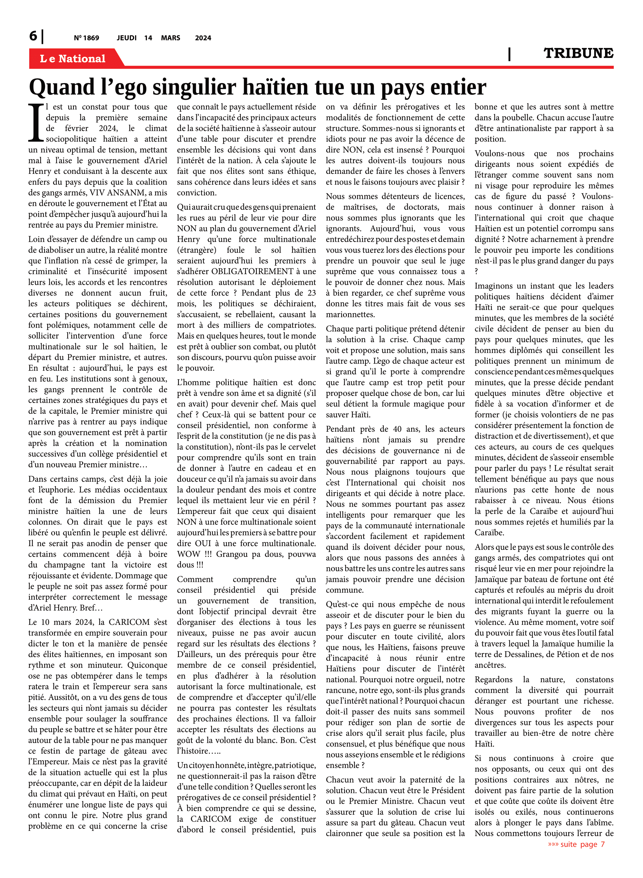 Page 6 de l'édition 1869