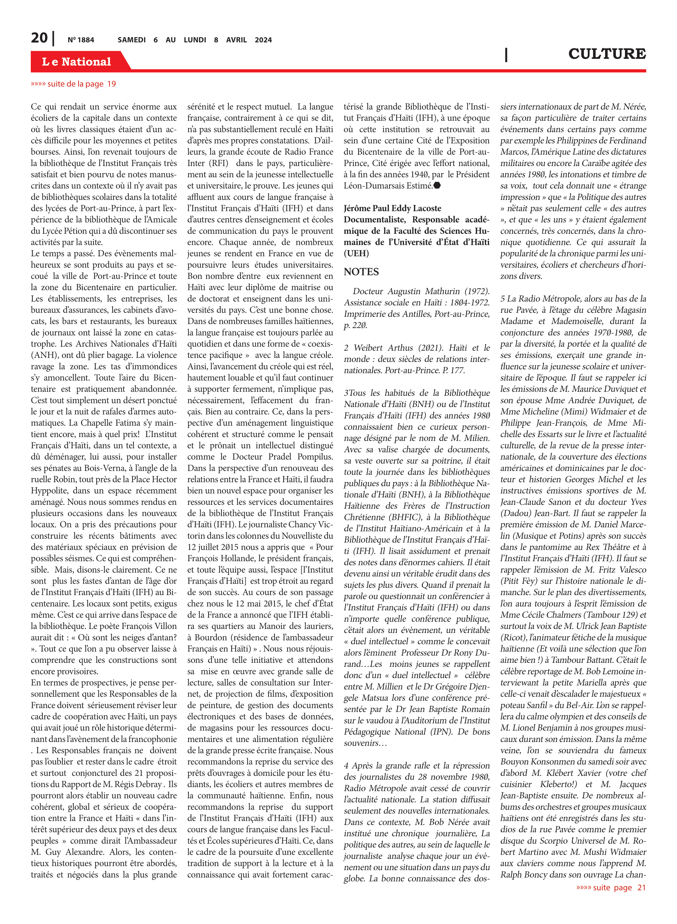 Page 20 de l'édition 1884