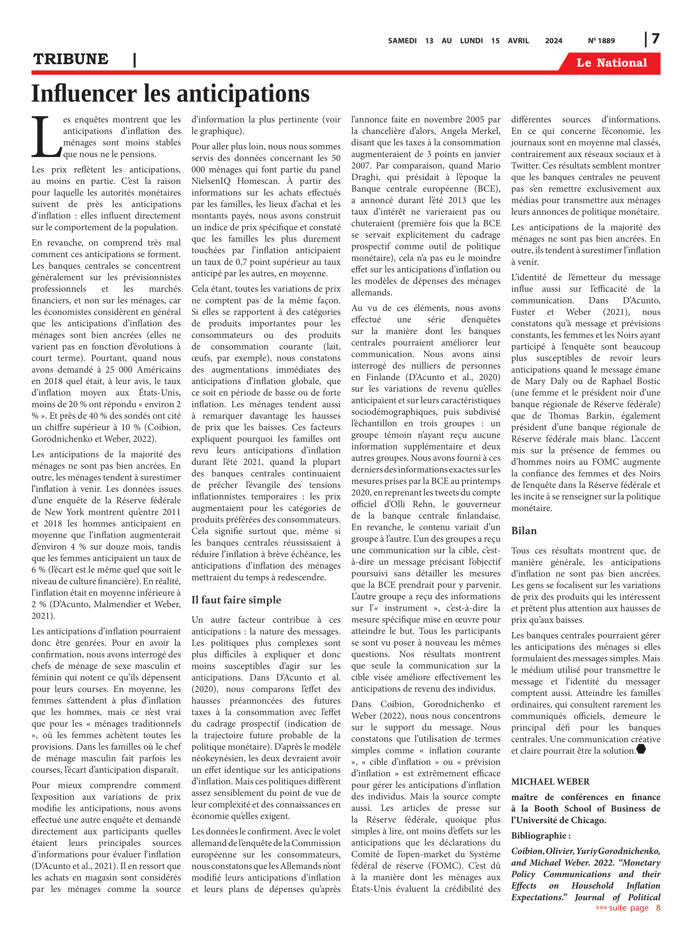 Page 7 de l'édition 1889