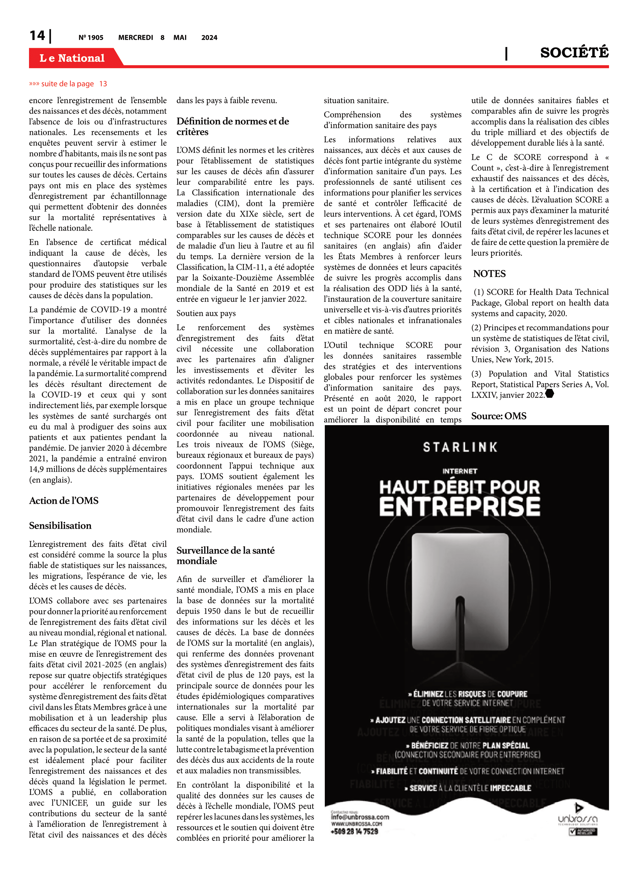 Page 14 de l'édition 1905