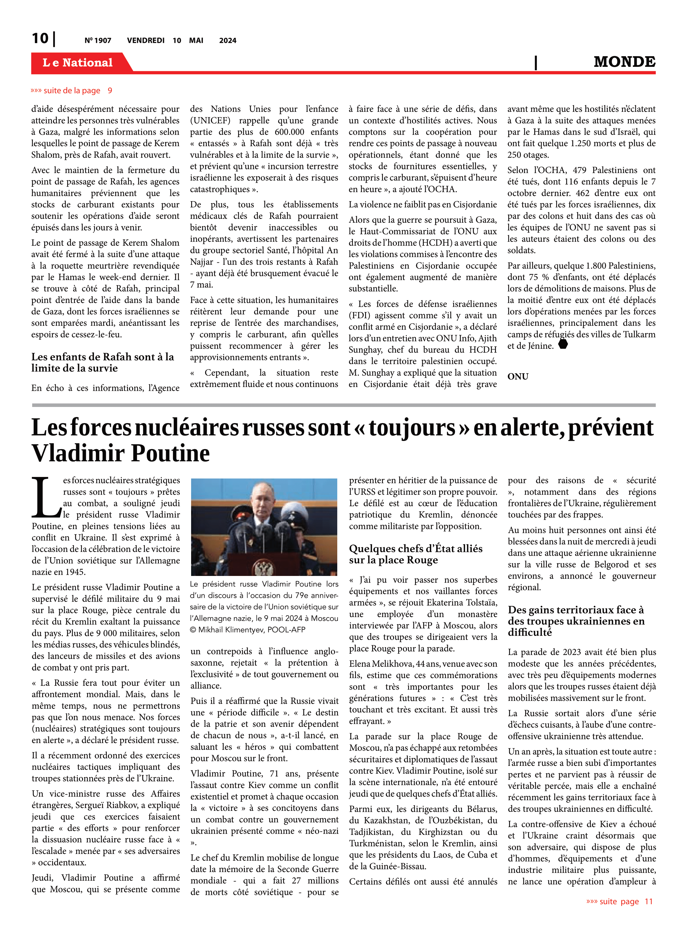 Page 10 de l'édition 1907