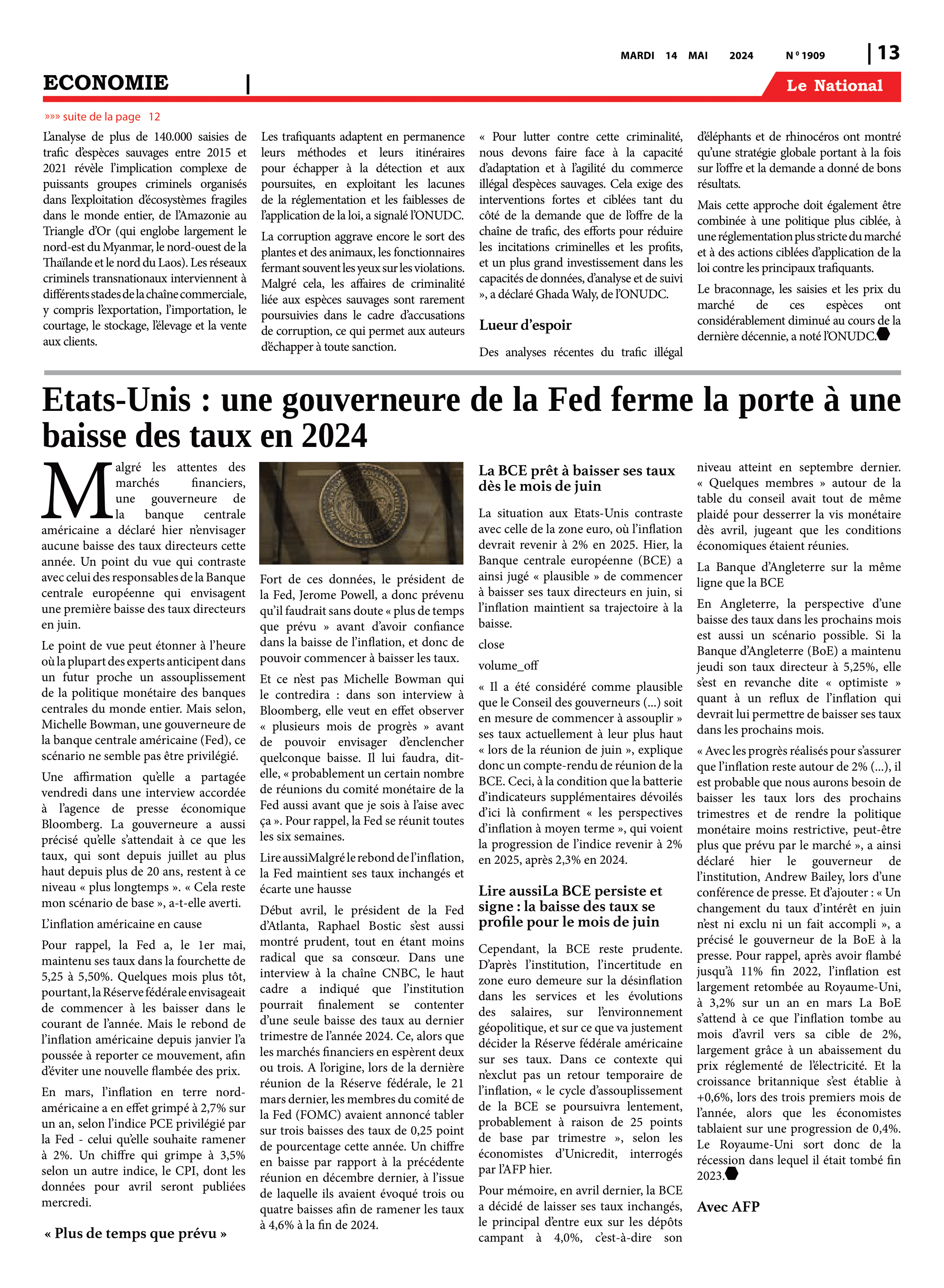 Page 13 de l'édition 1909