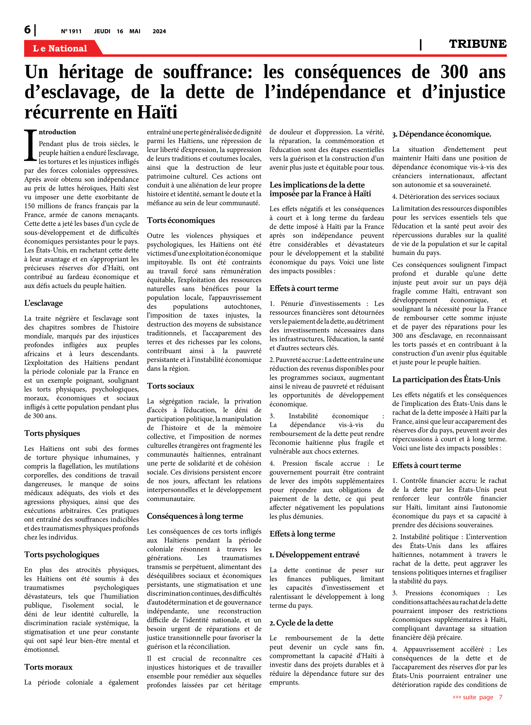 Page 6 de l'édition 1911
