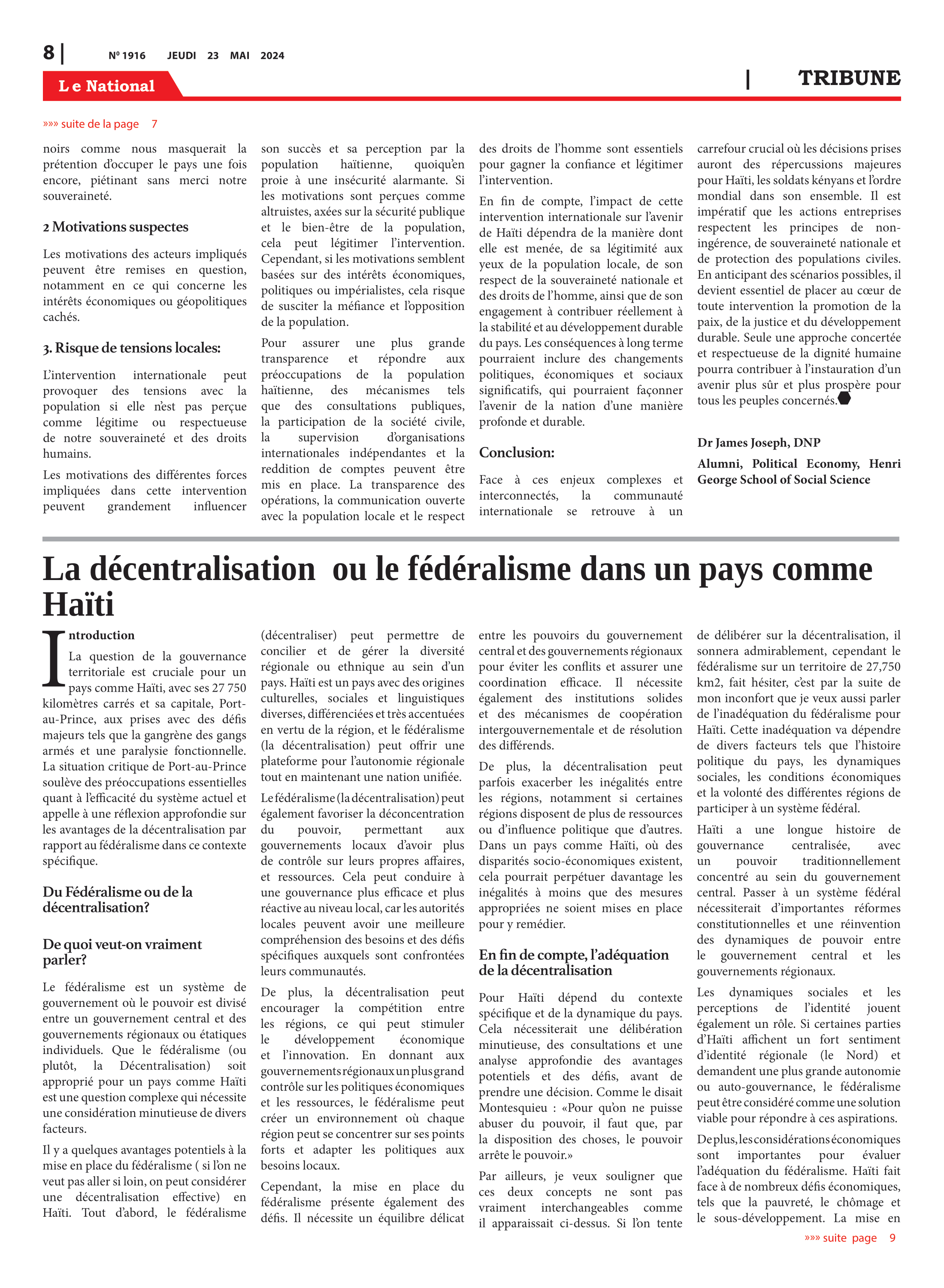 Page 8 de l'édition 1916