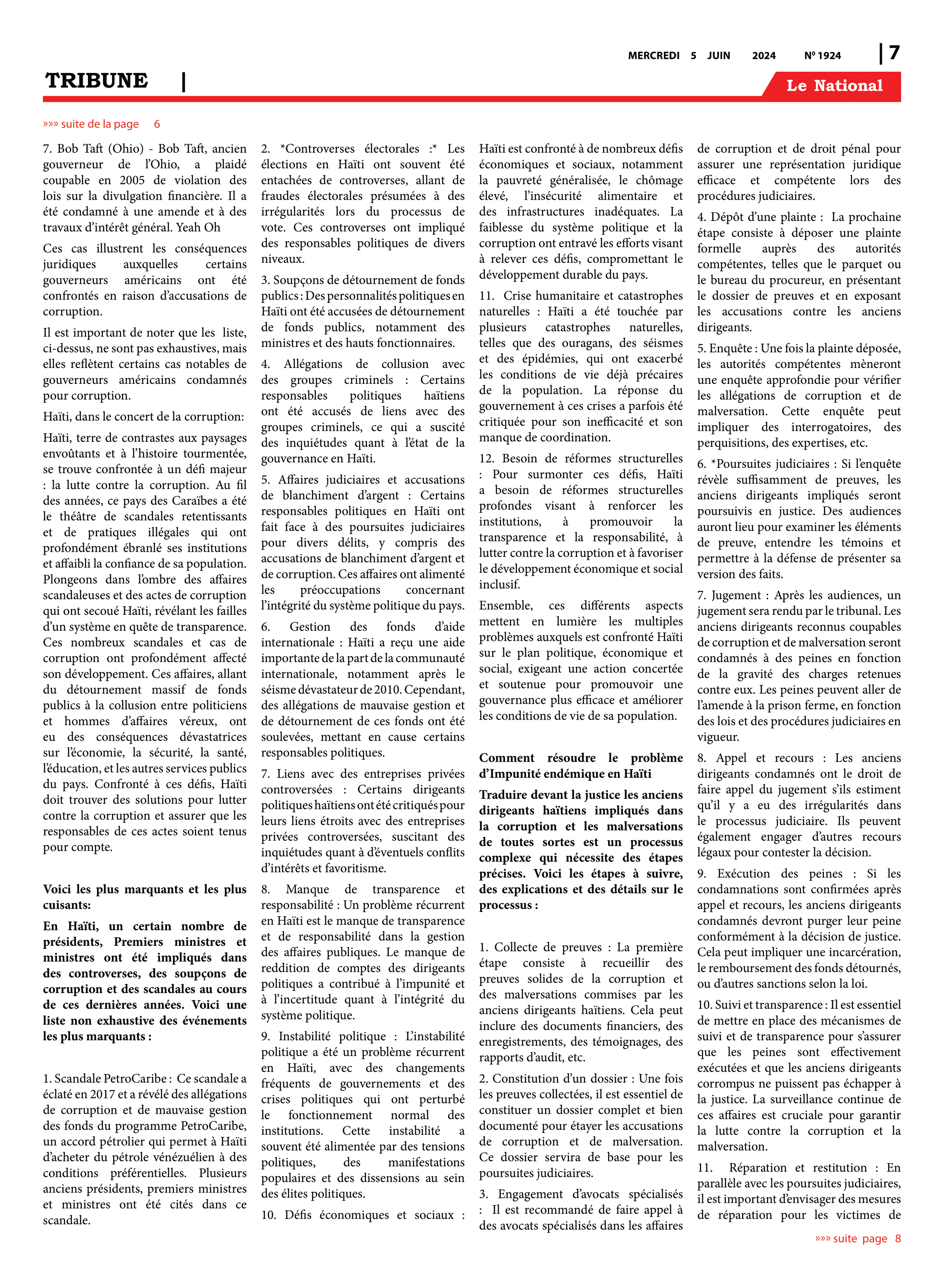 Page 7 de l'édition 1924