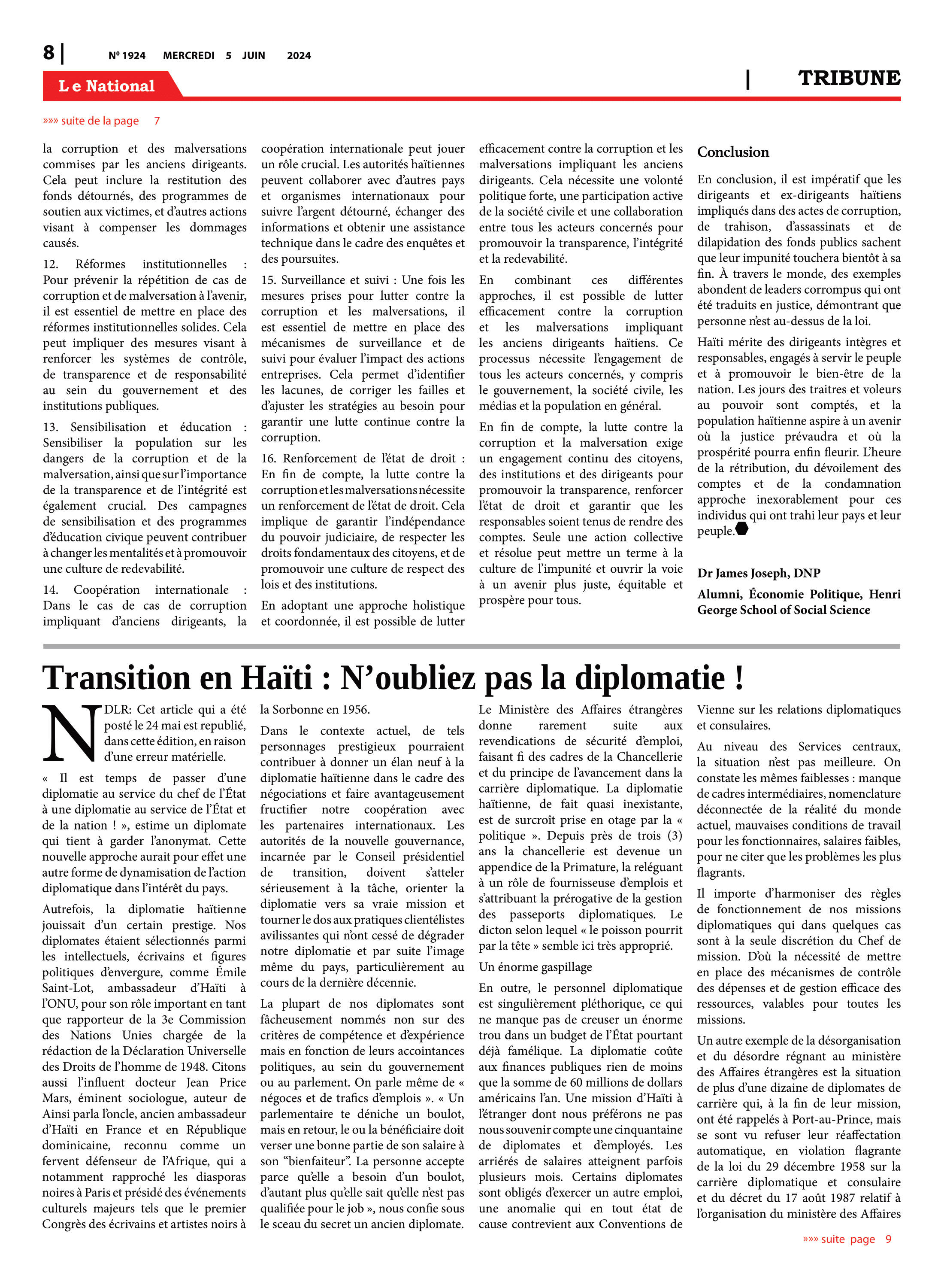Page 8 de l'édition 1924