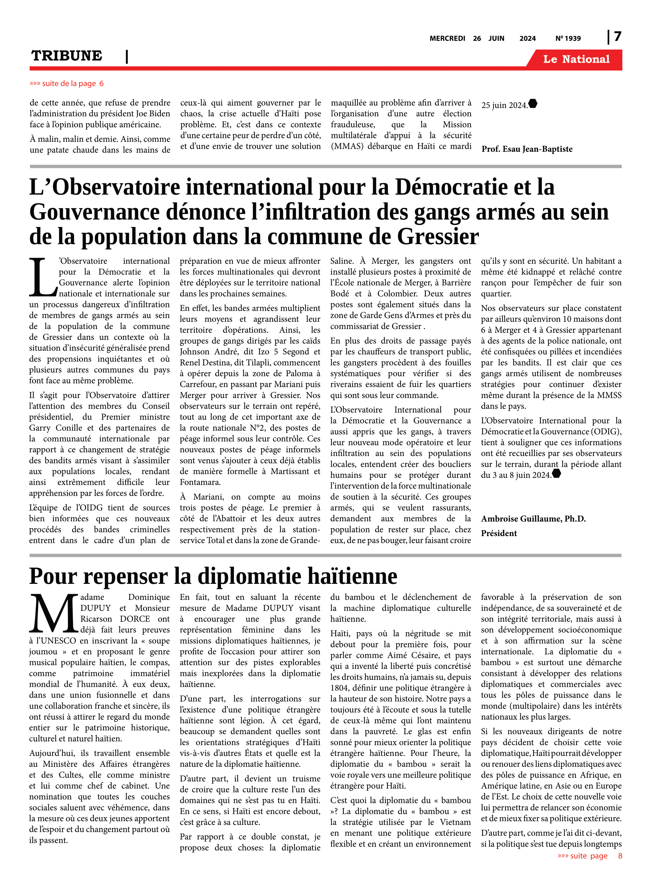 Page 7 de l'édition 1939