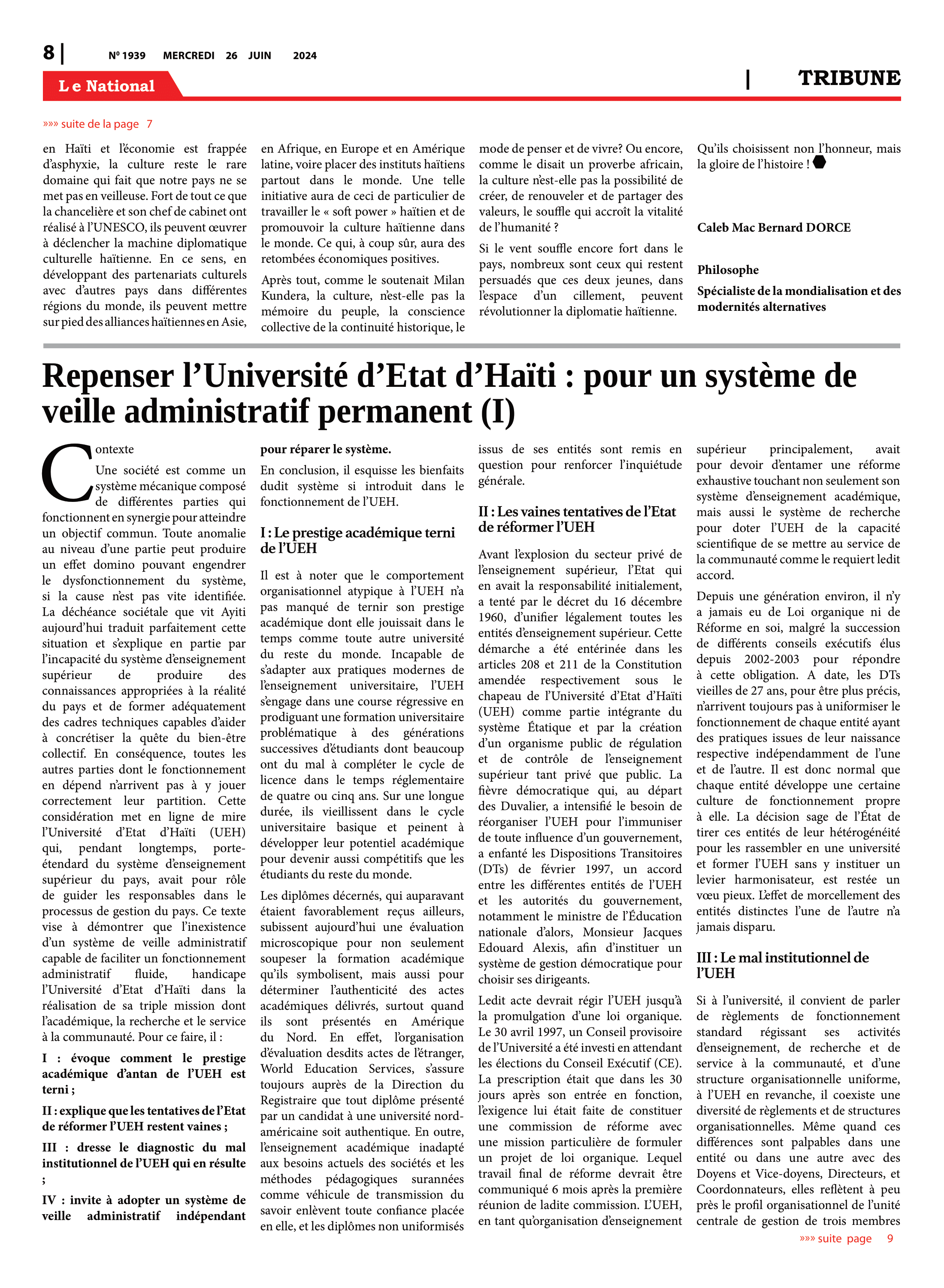 Page 8 de l'édition 1939
