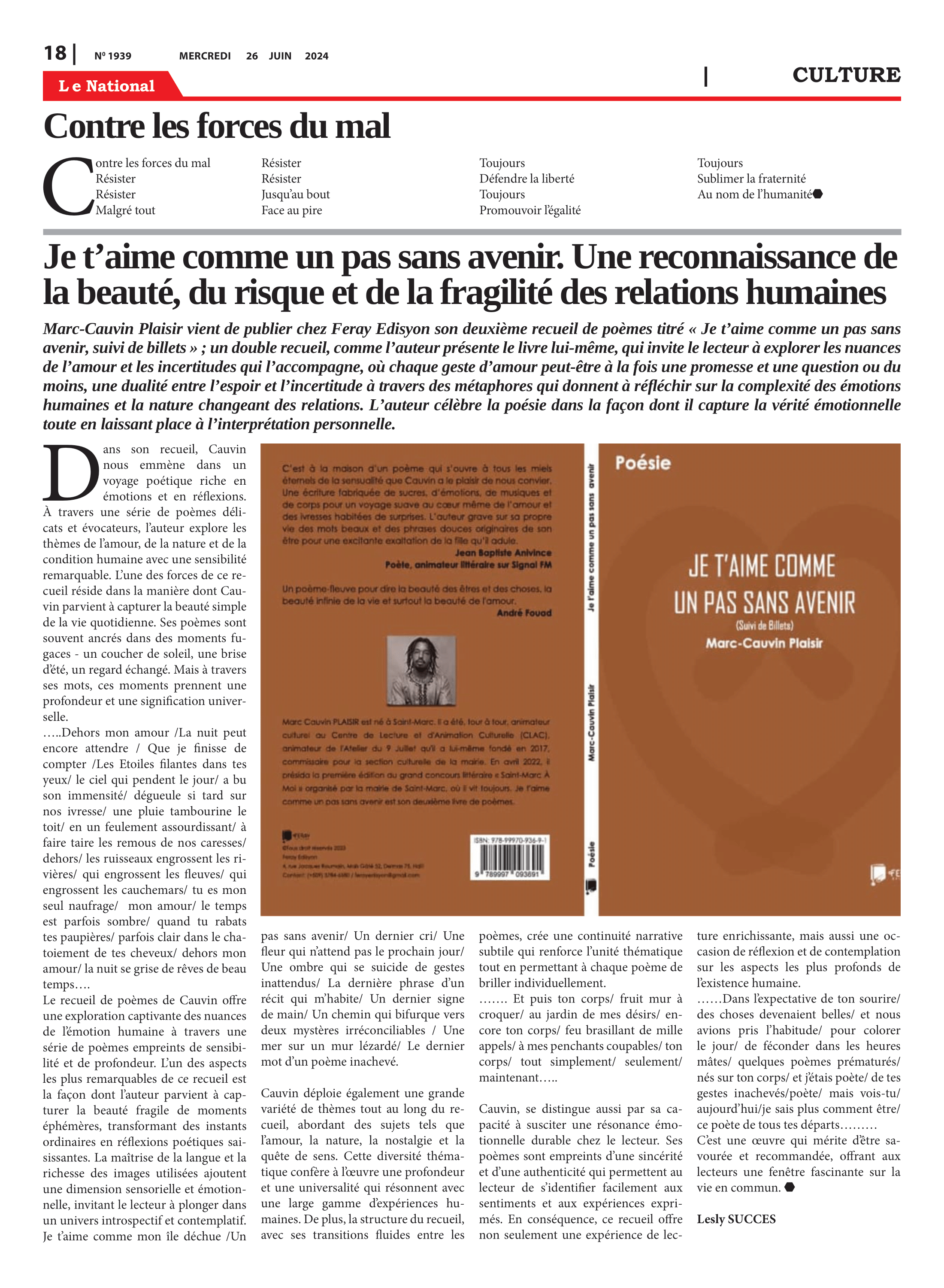 Page 18 de l'édition 1939