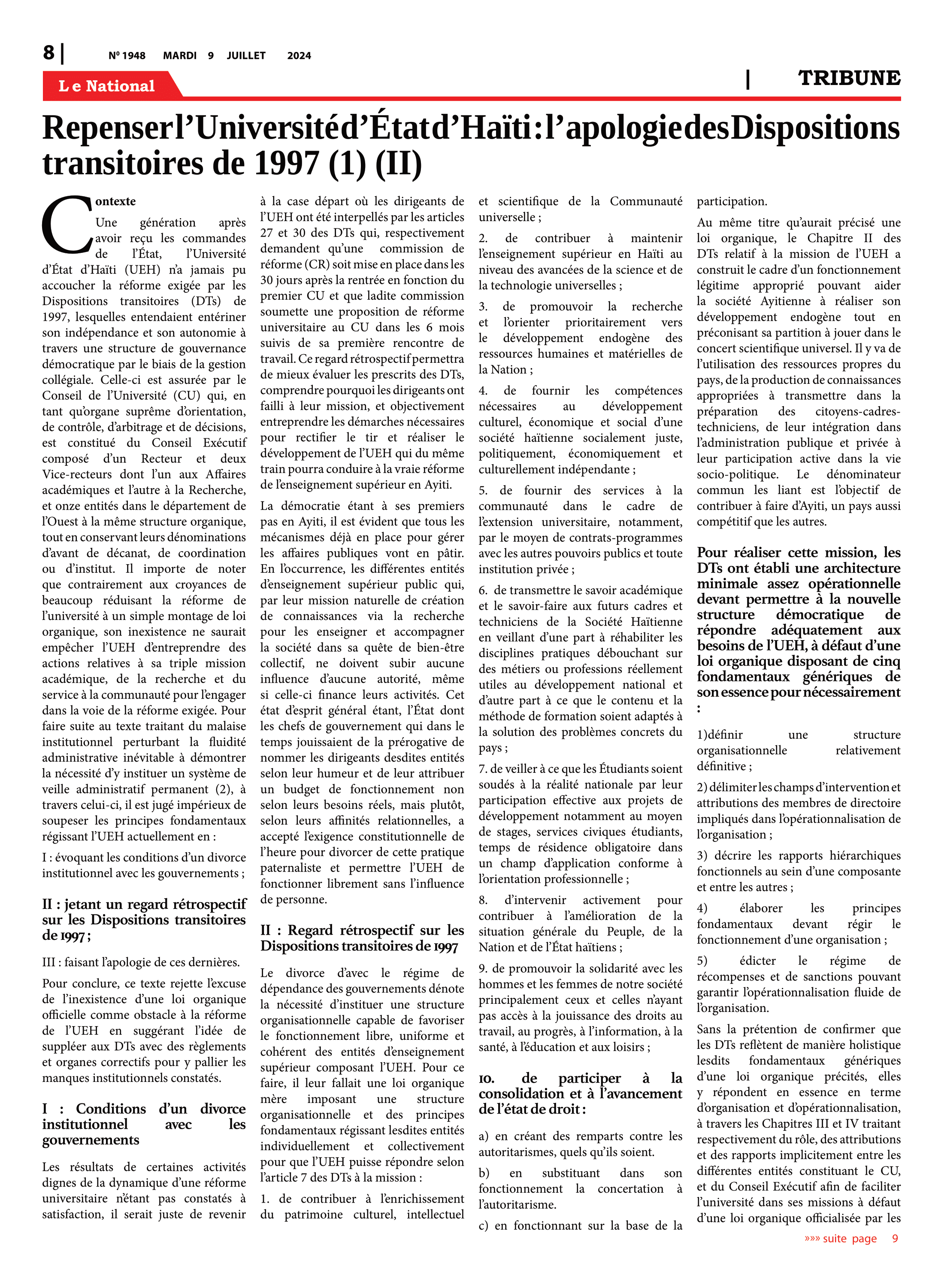 Page 8 de l'édition 1948
