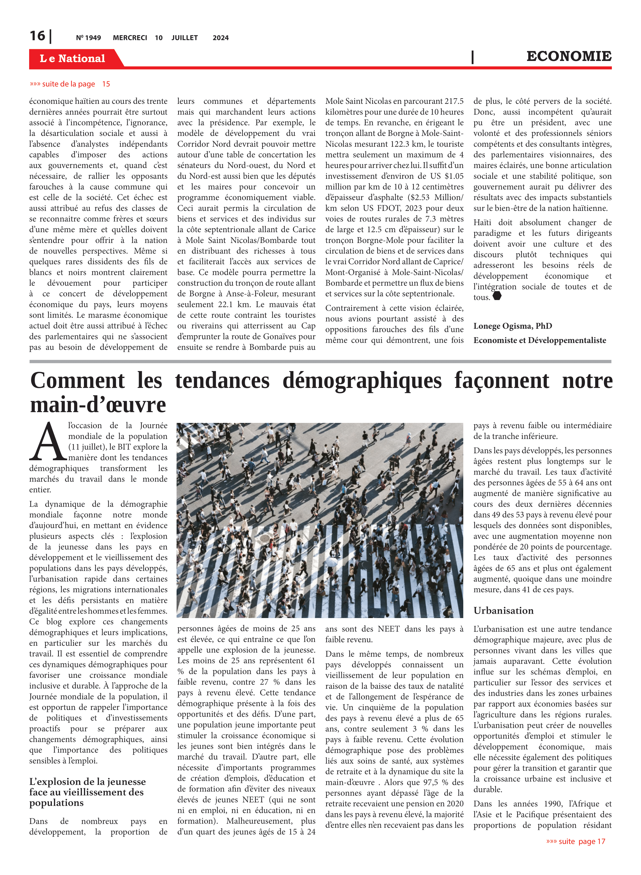 Page 16 de l'édition 1949
