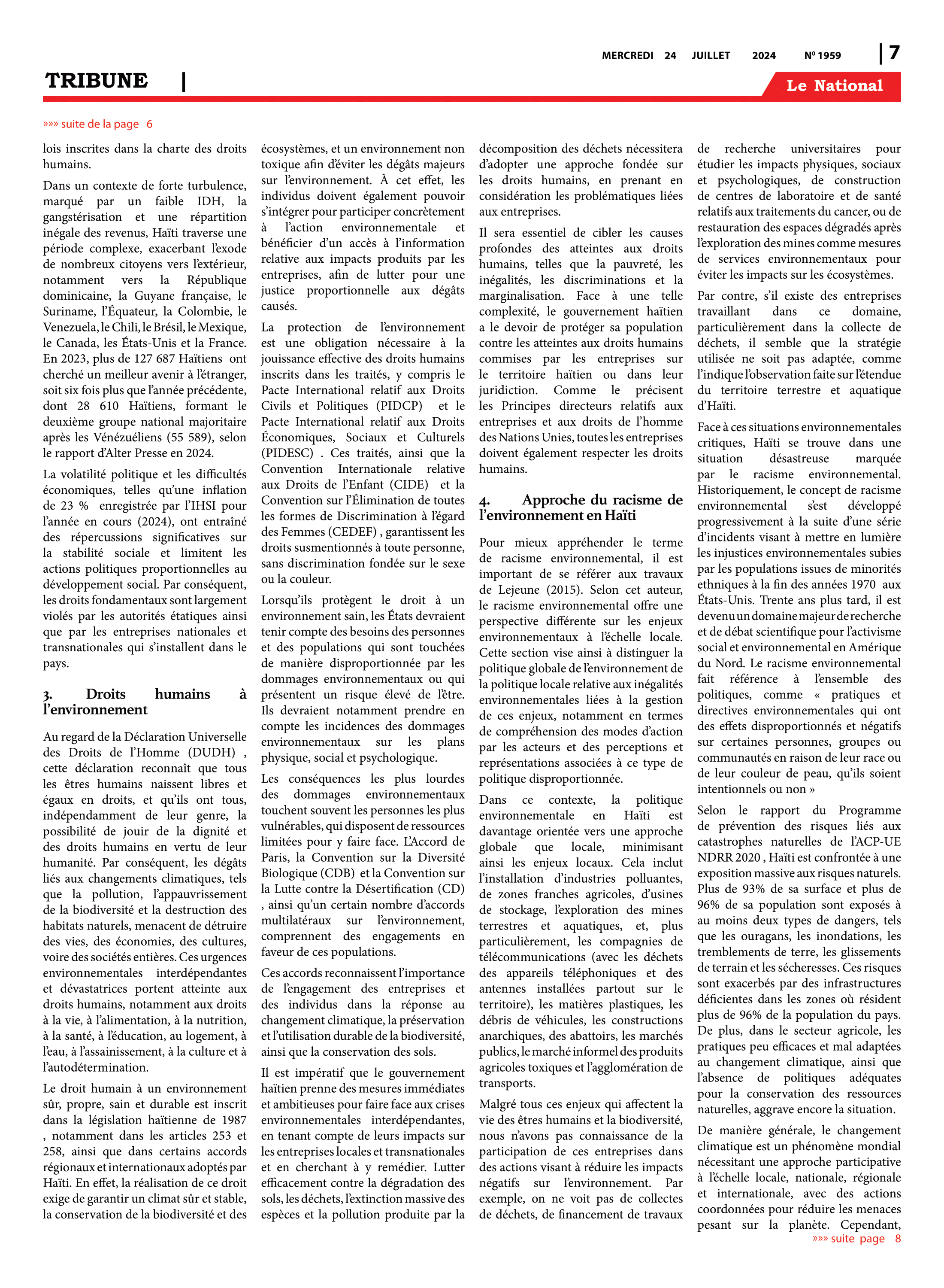 Page 7 de l'édition 1960