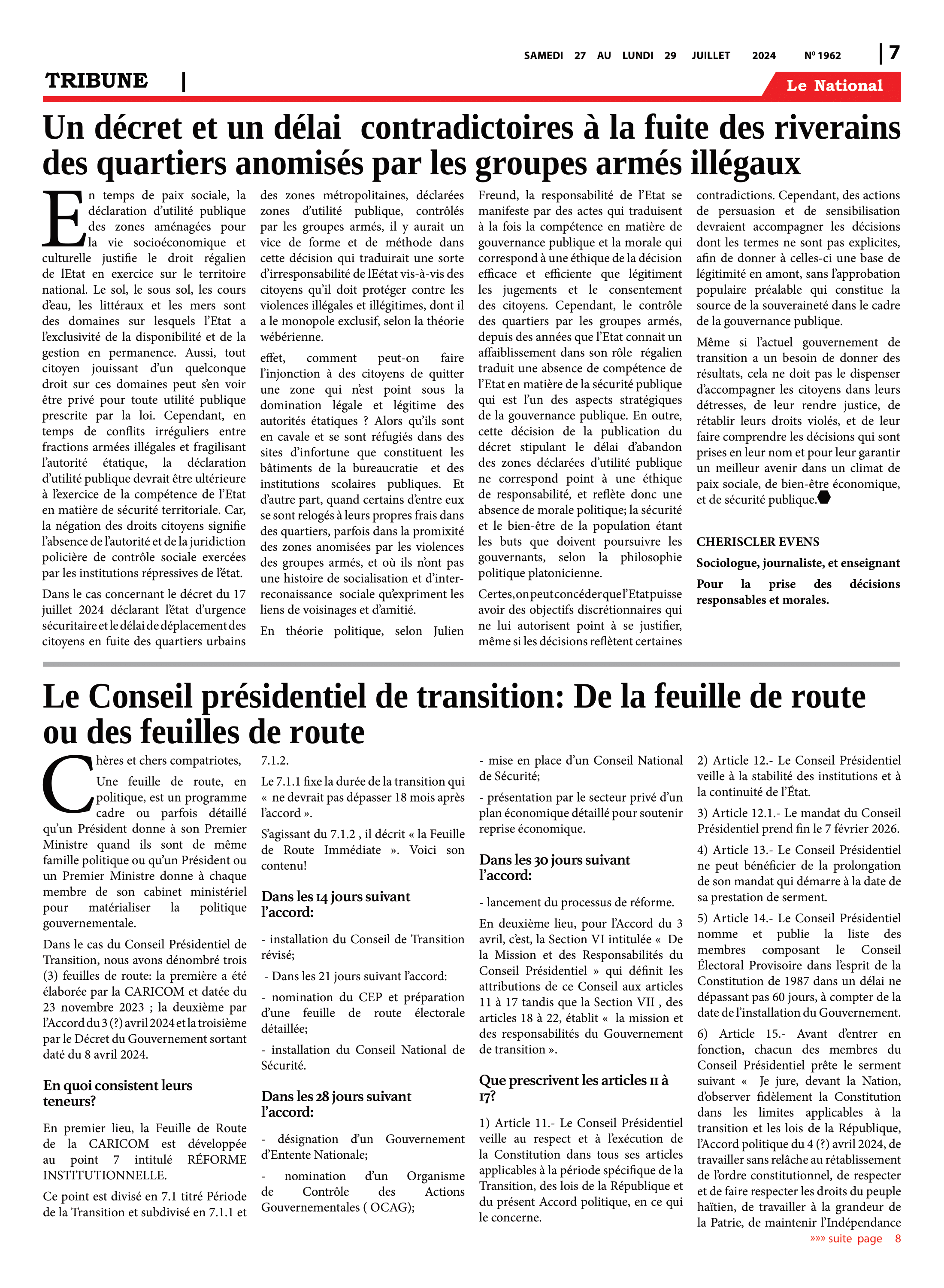 Page 7 de l'édition 1962