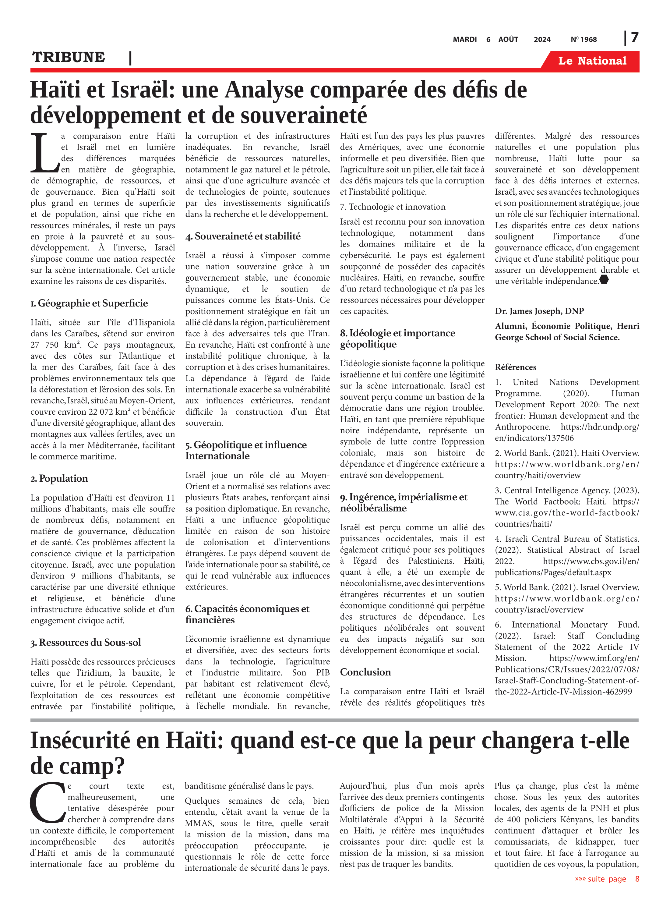 Page 7 de l'édition 1968