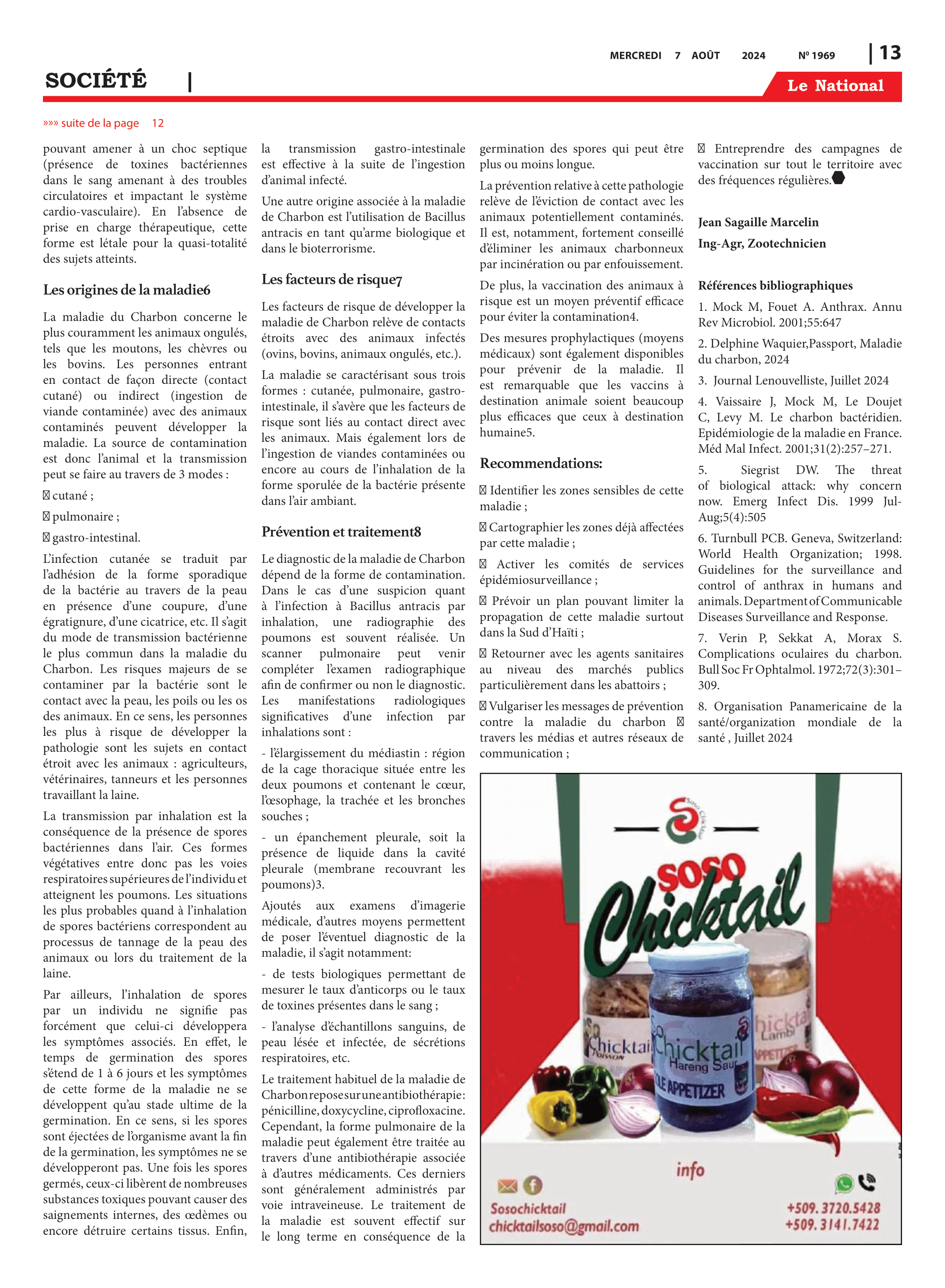 Page 13 de l'édition 1969