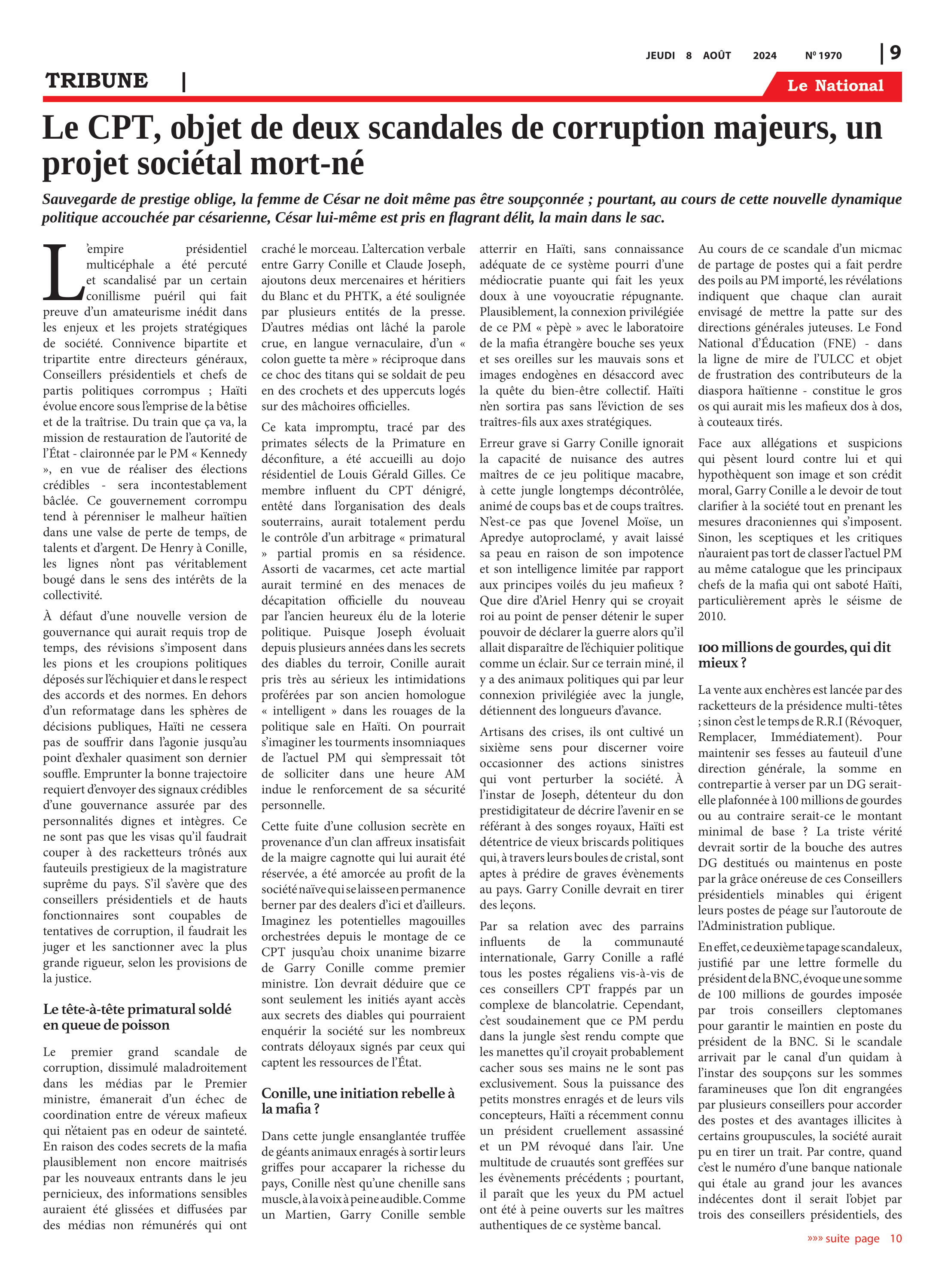 Page 9 de l'édition 1970