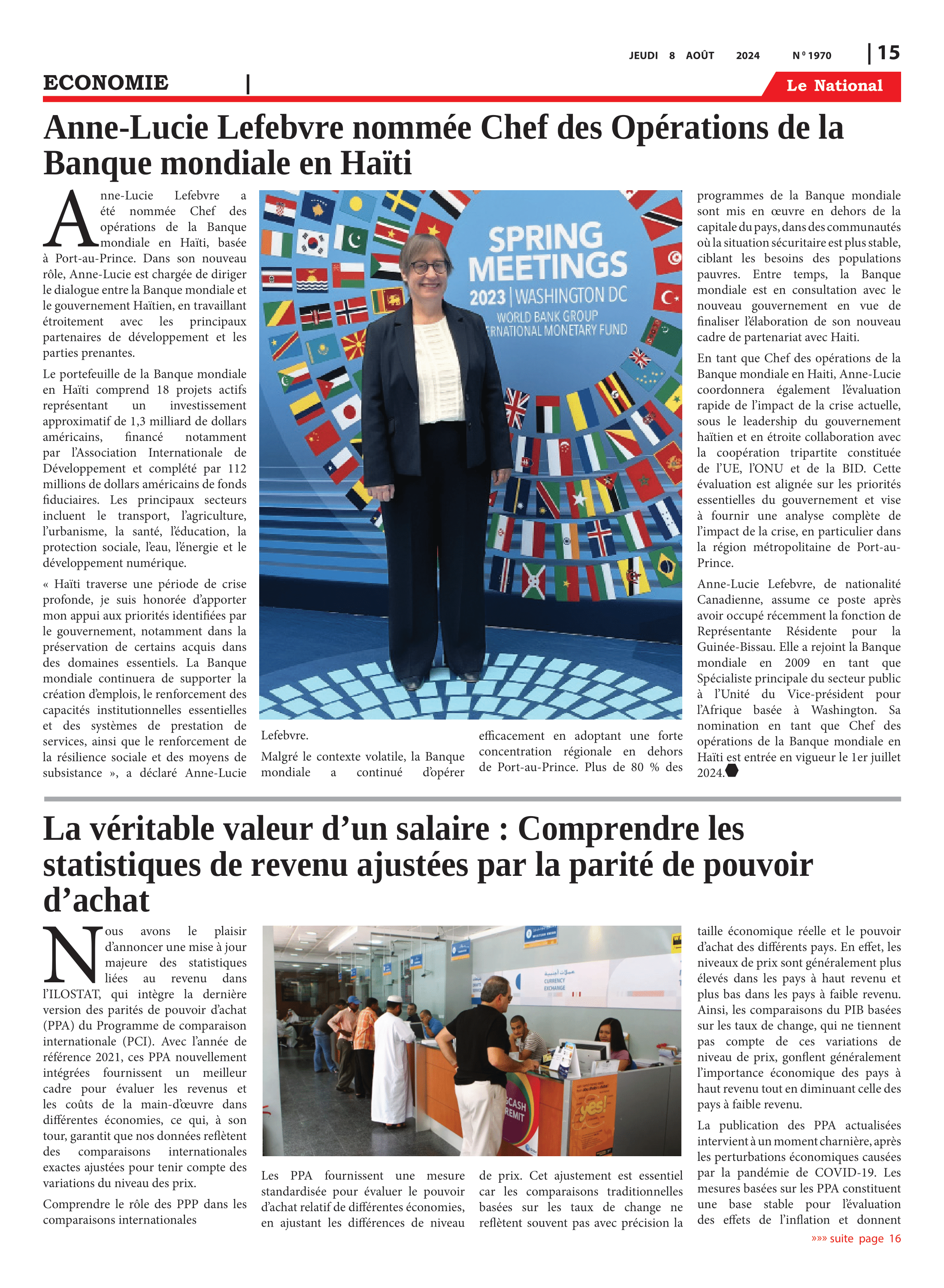 Page 15 de l'édition 1970