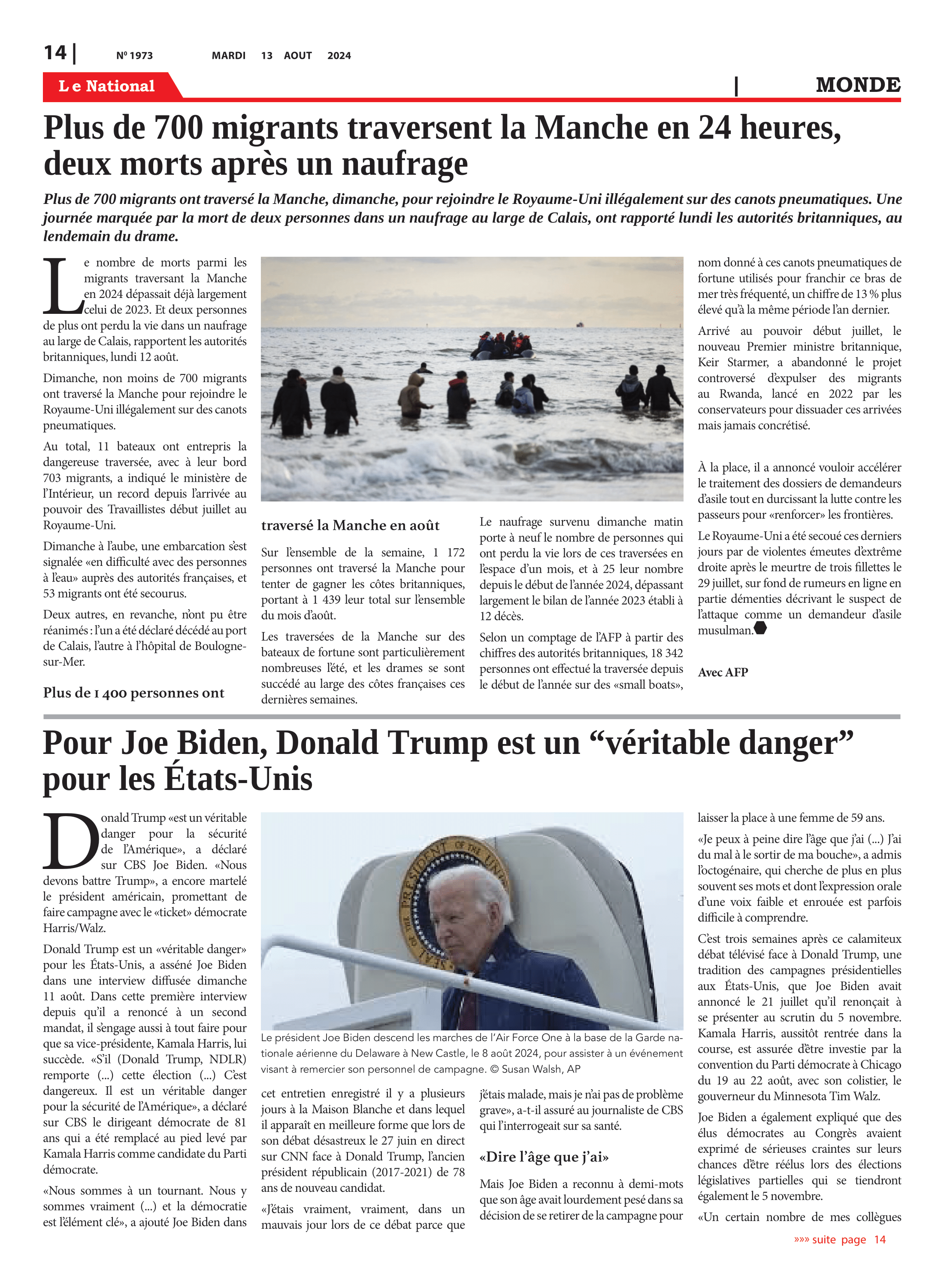 Page 14 de l'édition 1973