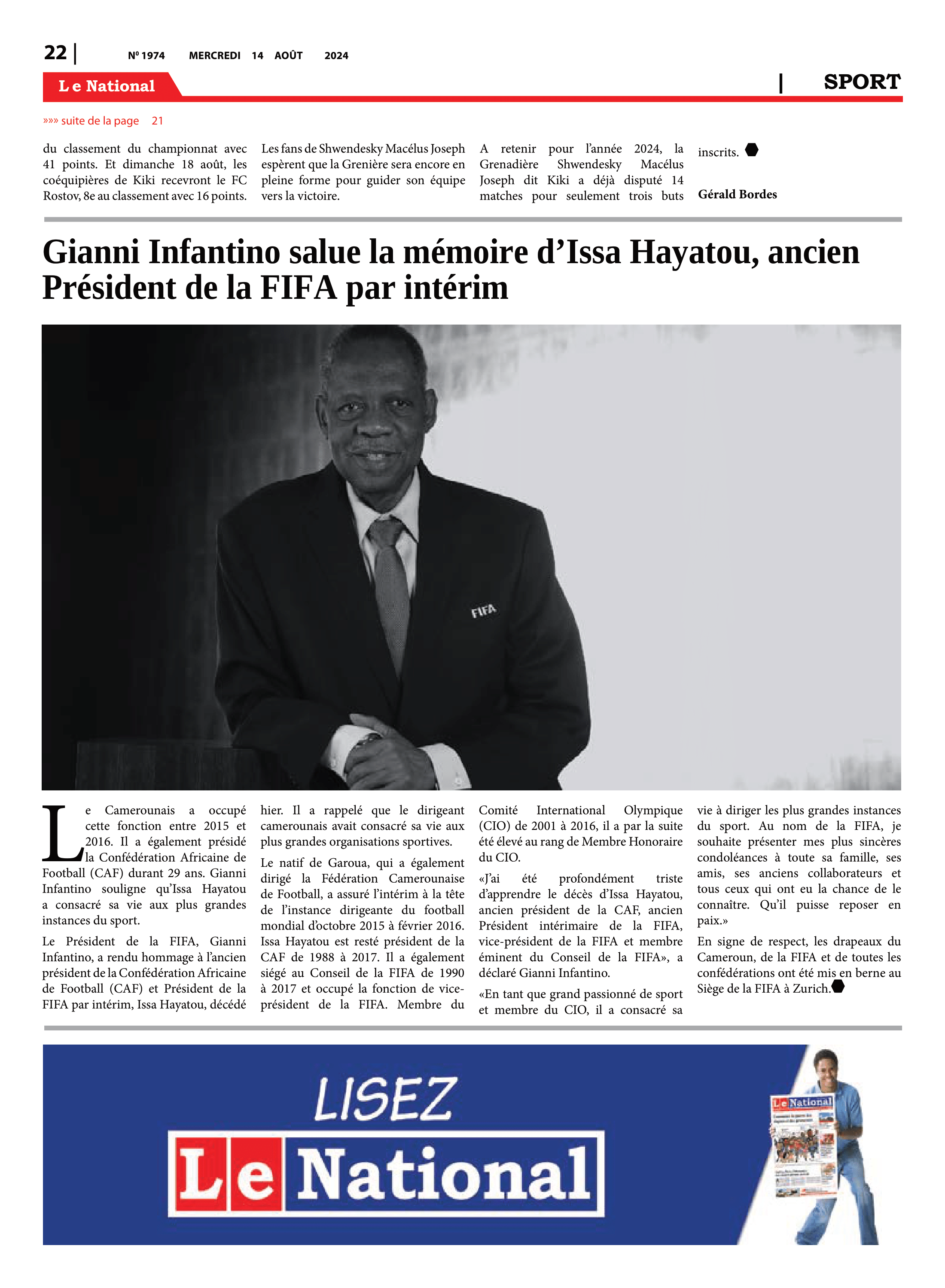 Page 22 de l'édition 1974