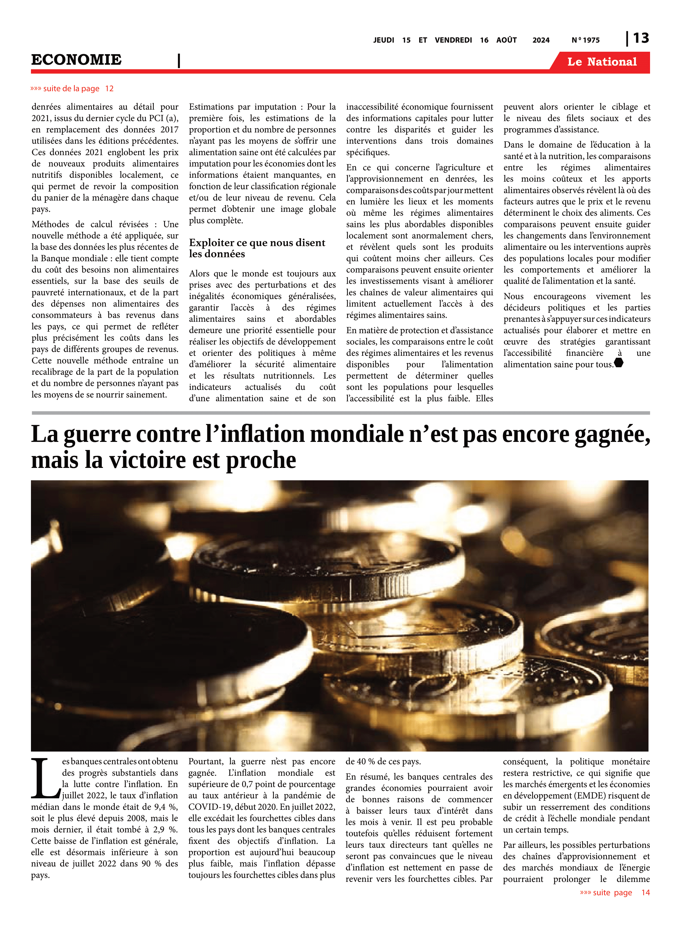 Page 13 de l'édition 1975