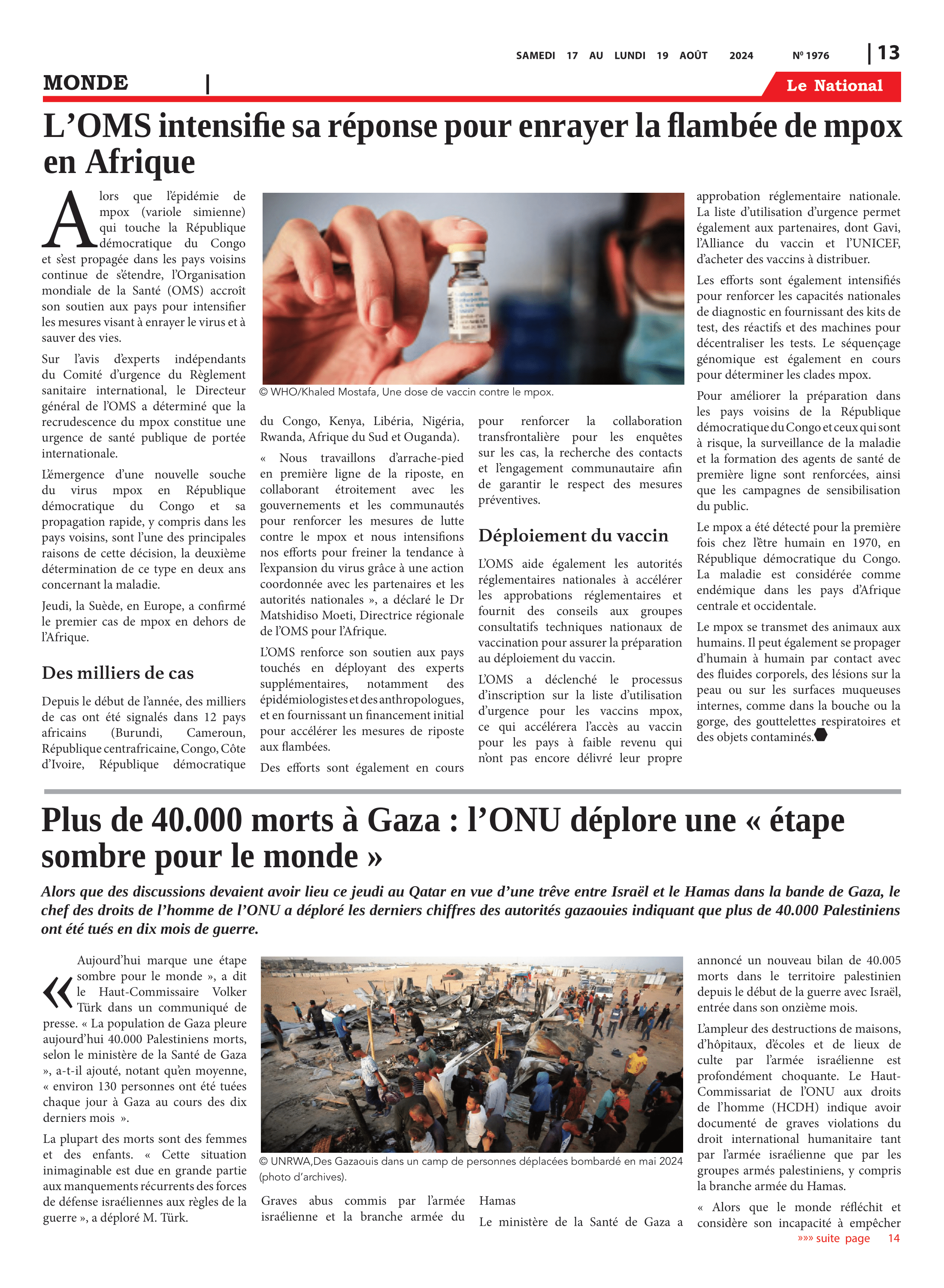 Page 13 de l'édition 1976