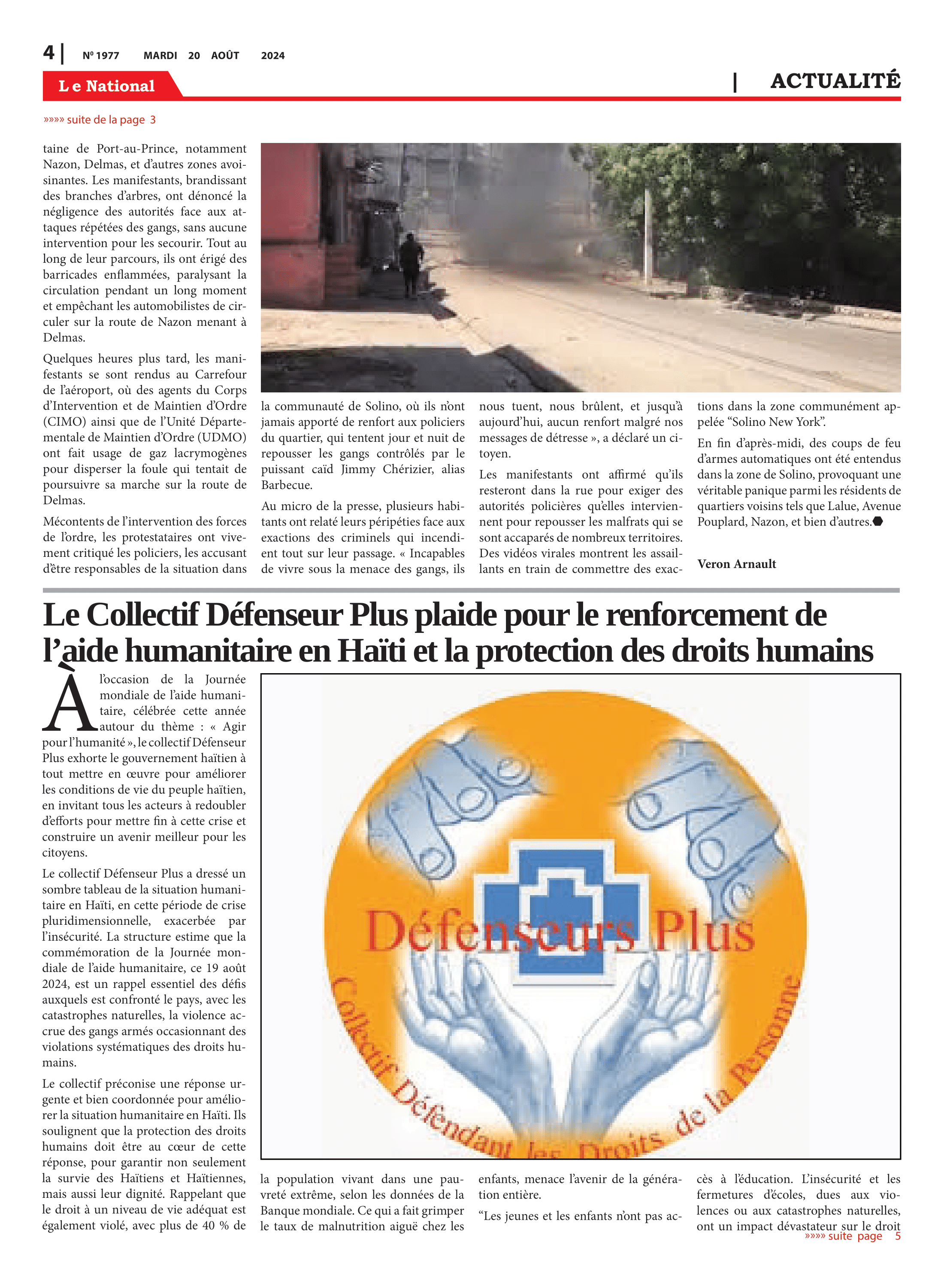 Page 4 de l'édition 1977