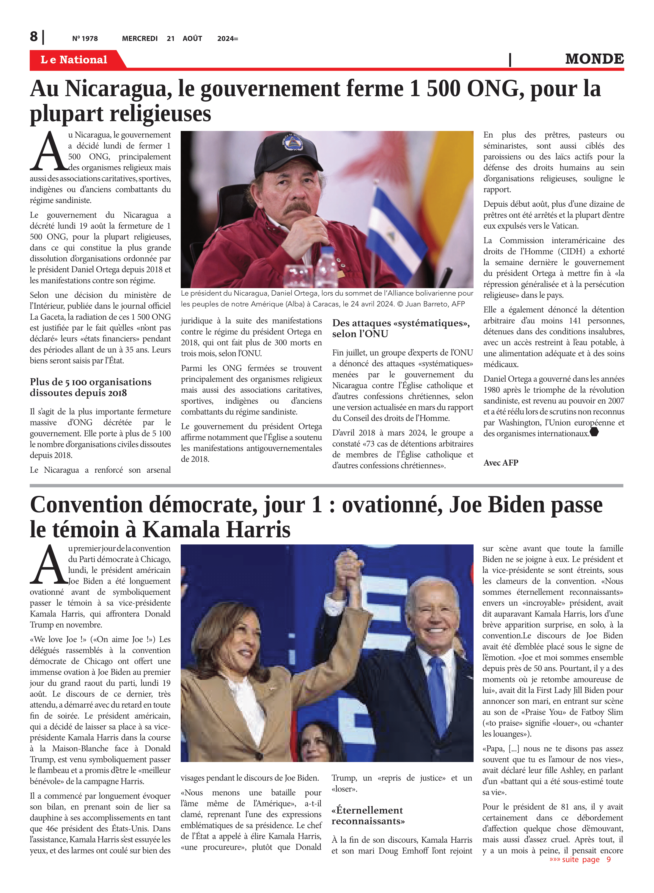 Page 8 de l'édition 1978