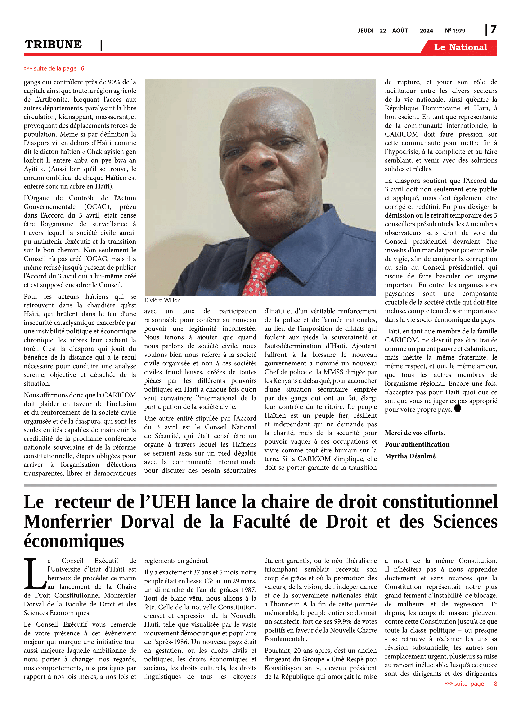 Page 7 de l'édition 1979