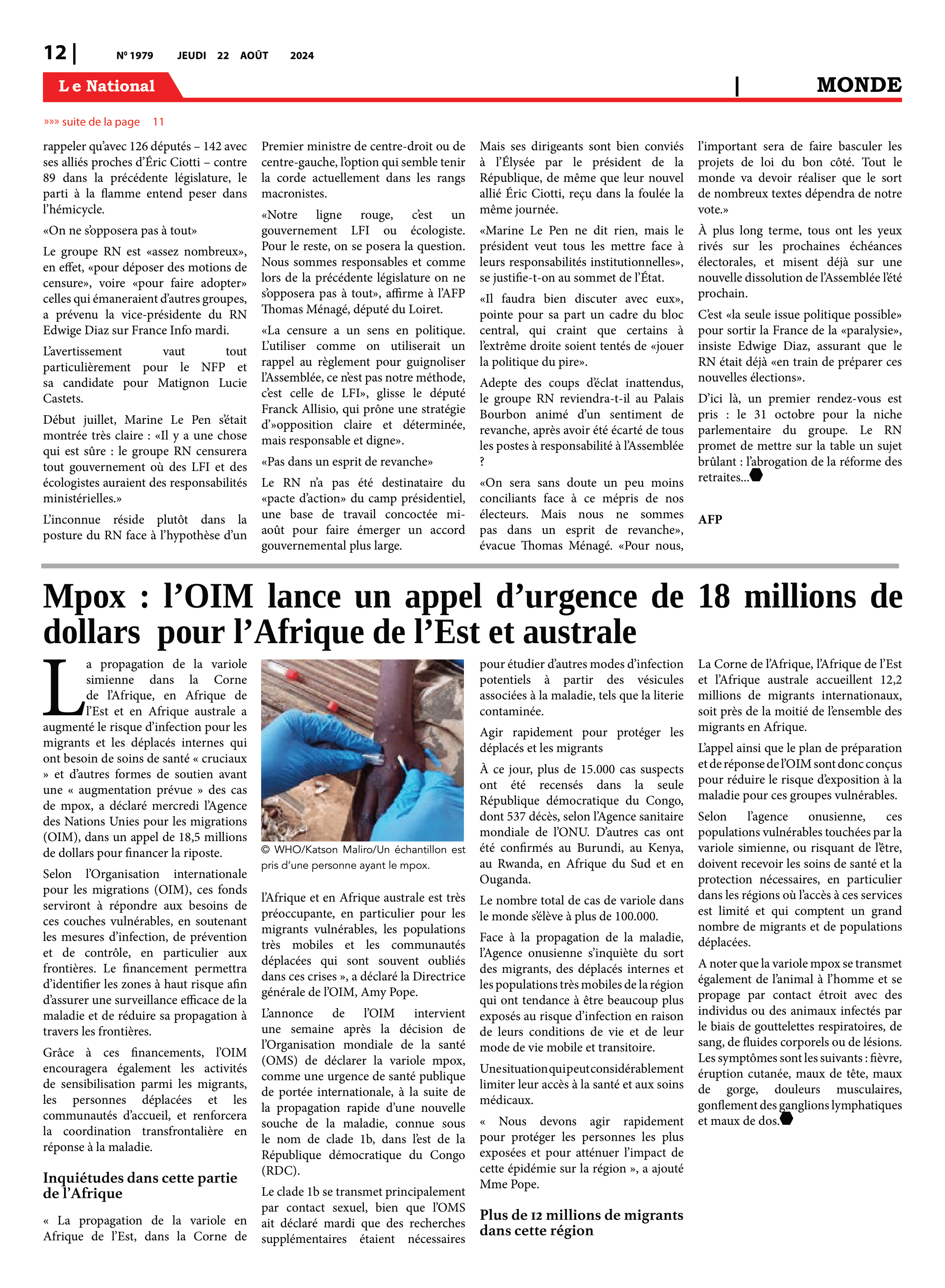 Page 12 de l'édition 1979