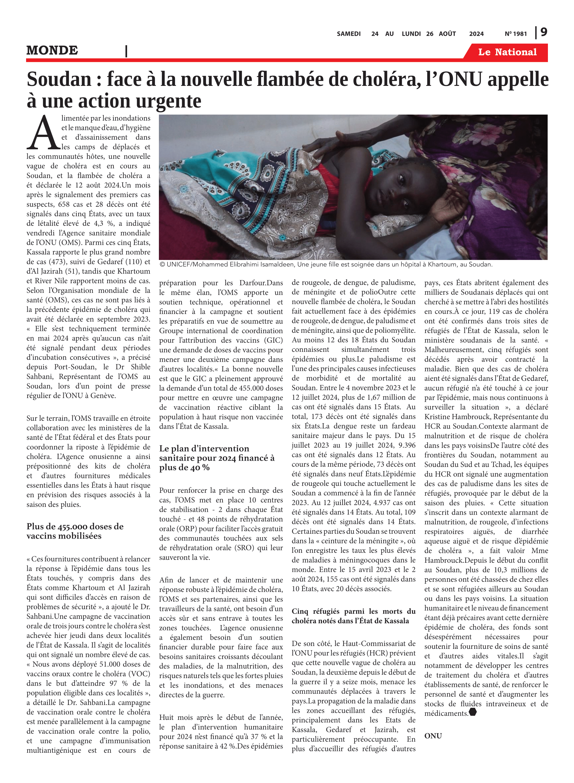 Page 9 de l'édition 1981