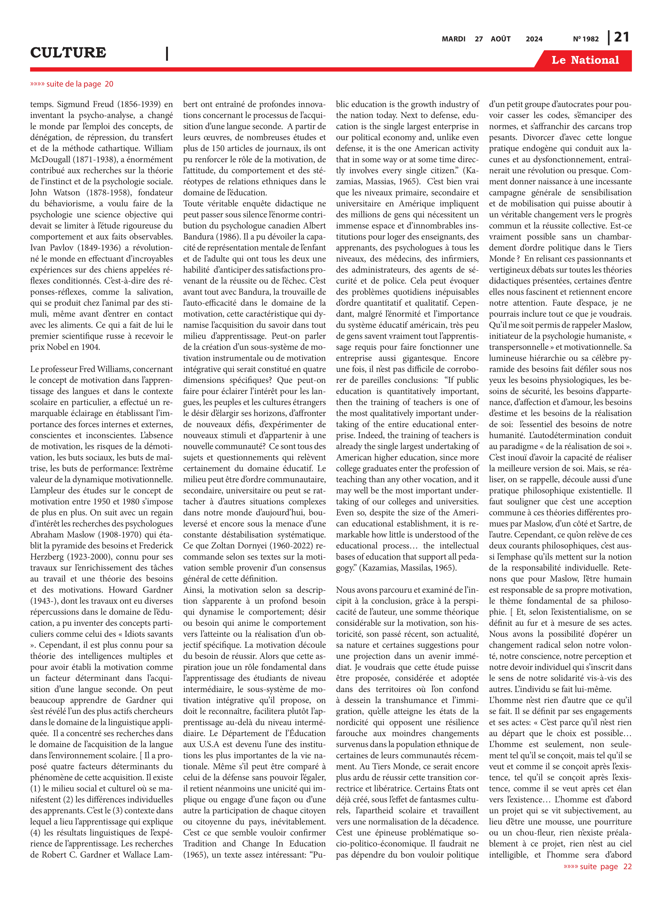 Page 21 de l'édition 1982