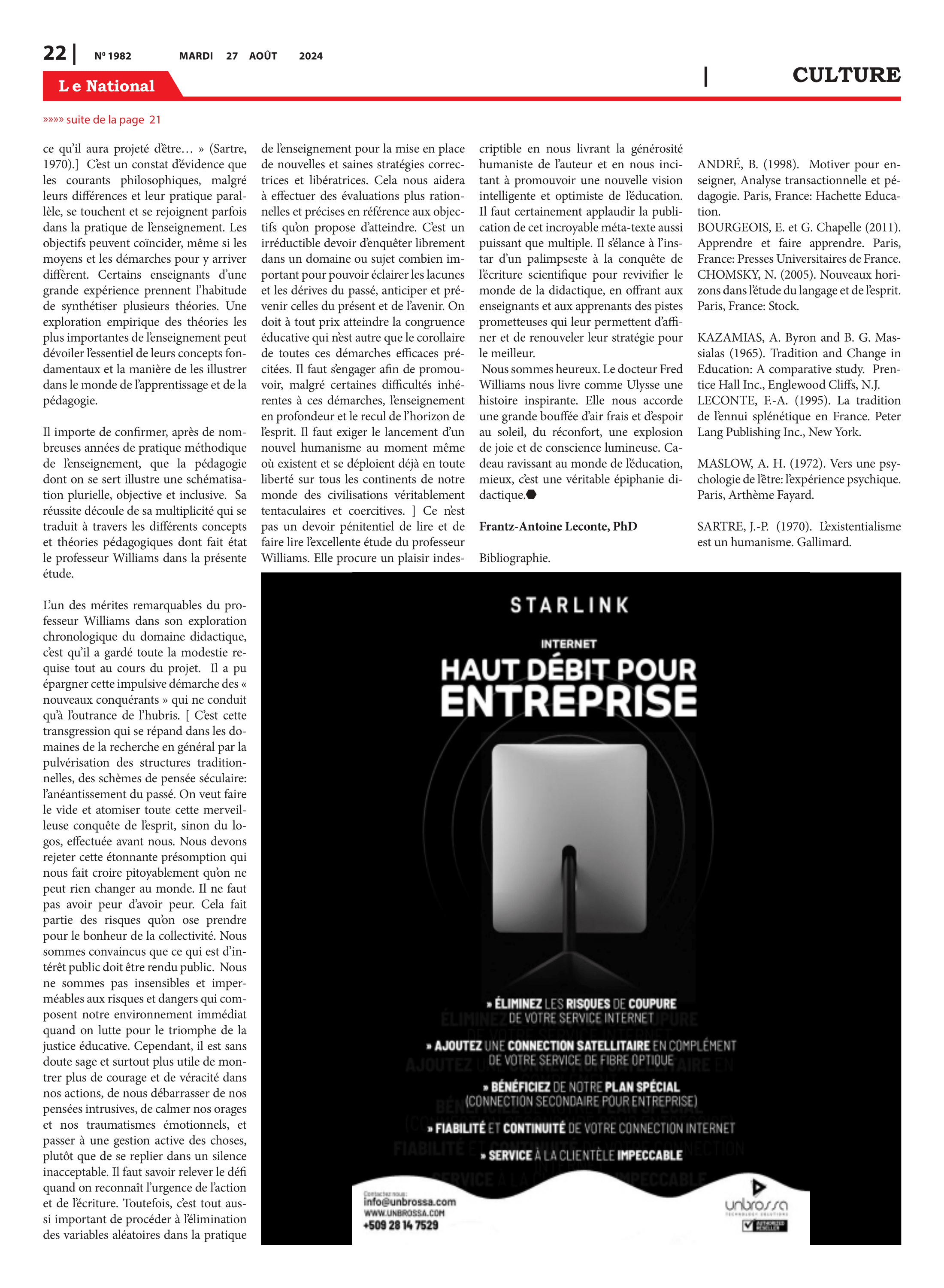 Page 22 de l'édition 1982