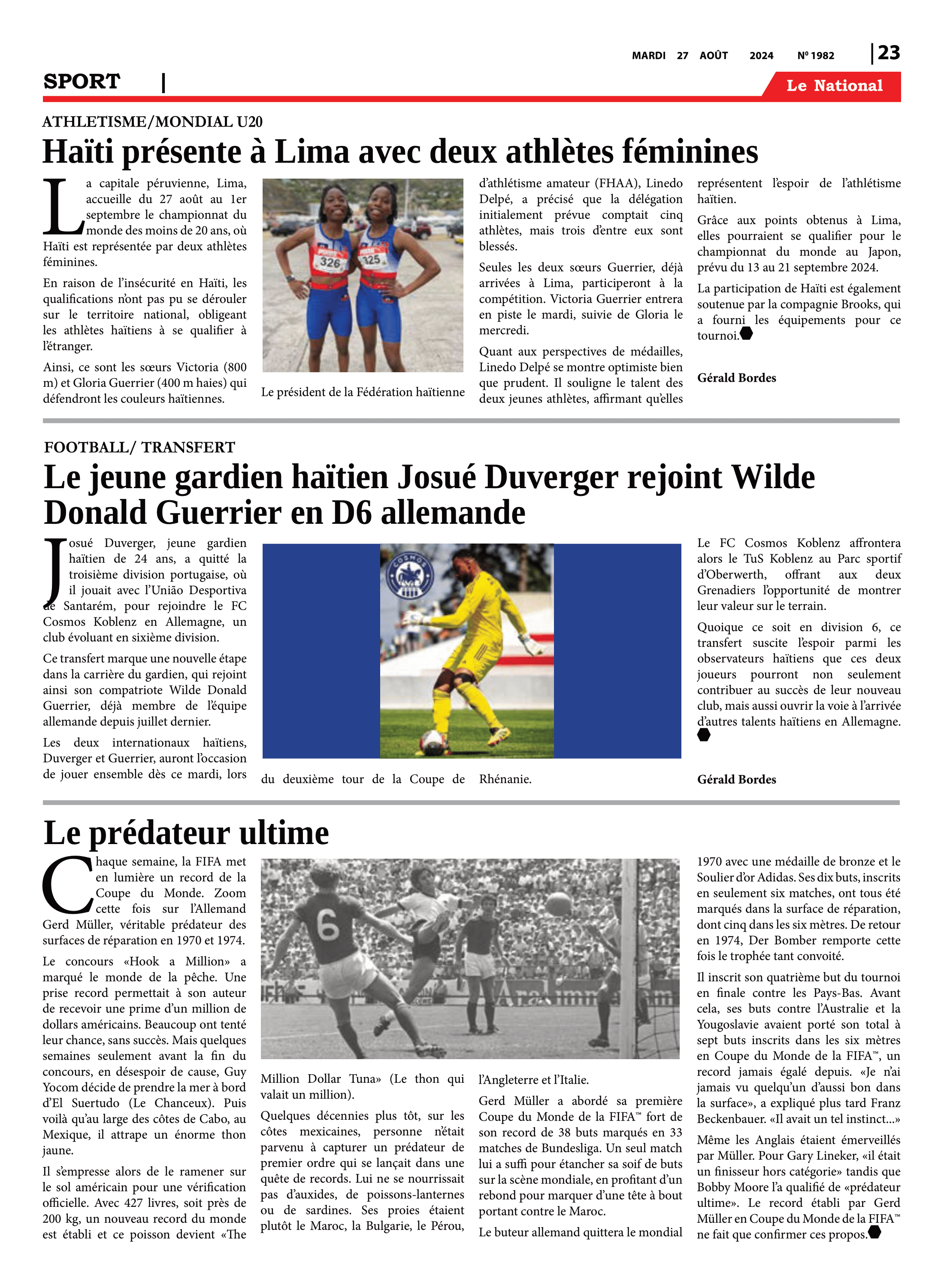 Page 23 de l'édition 1982