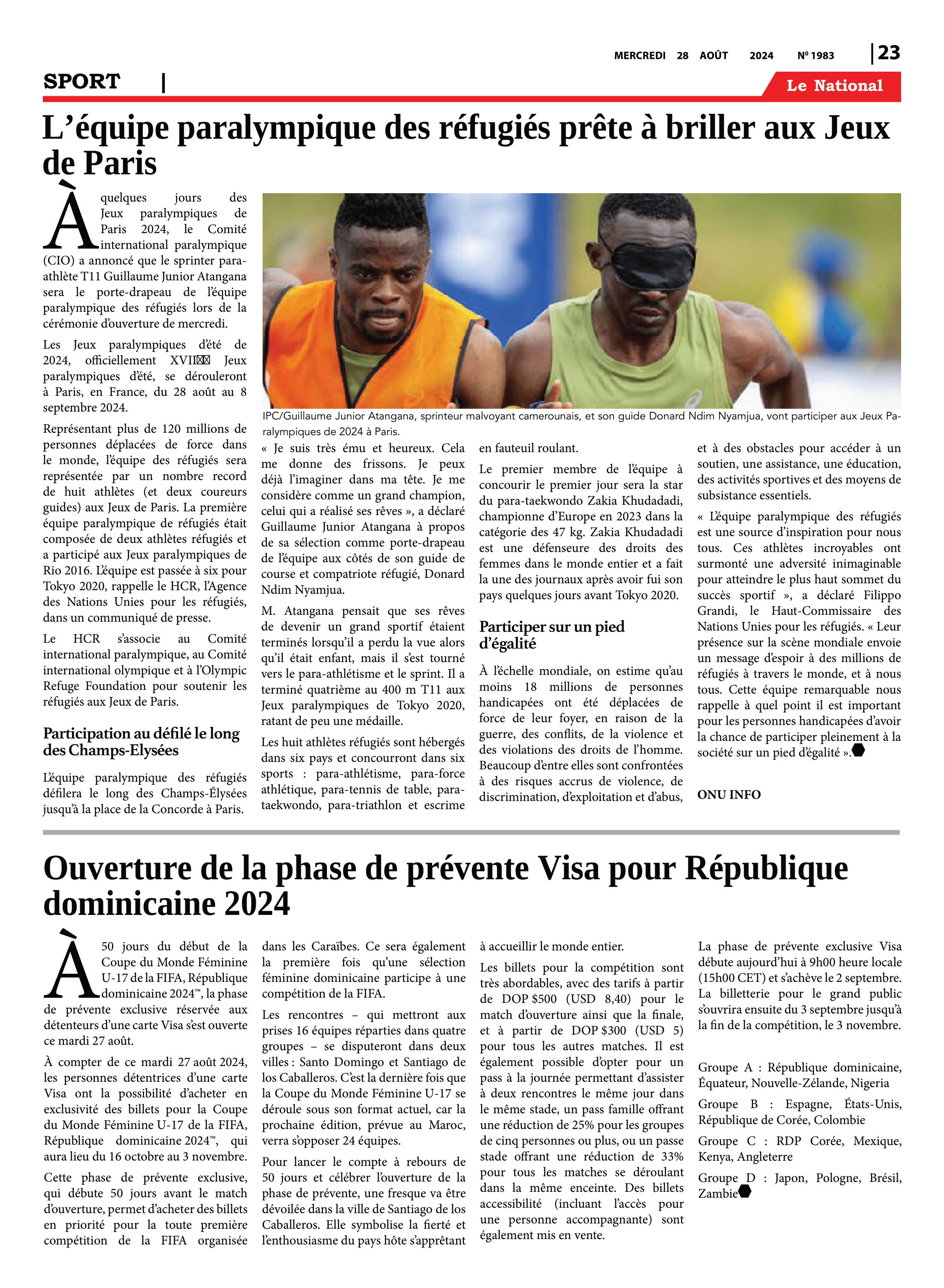 Page 23 de l'édition 1983