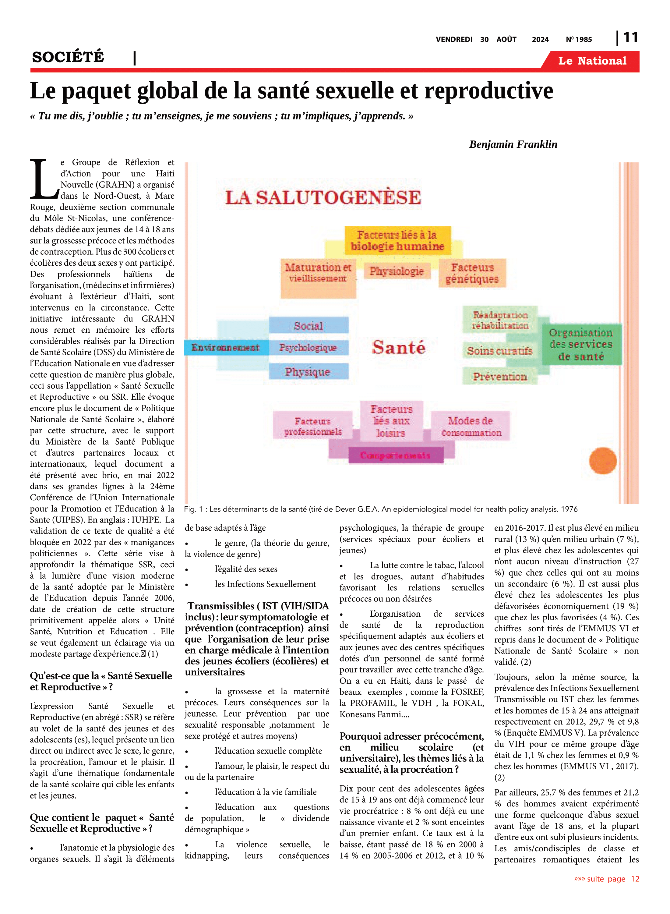 Page 11 de l'édition 1985