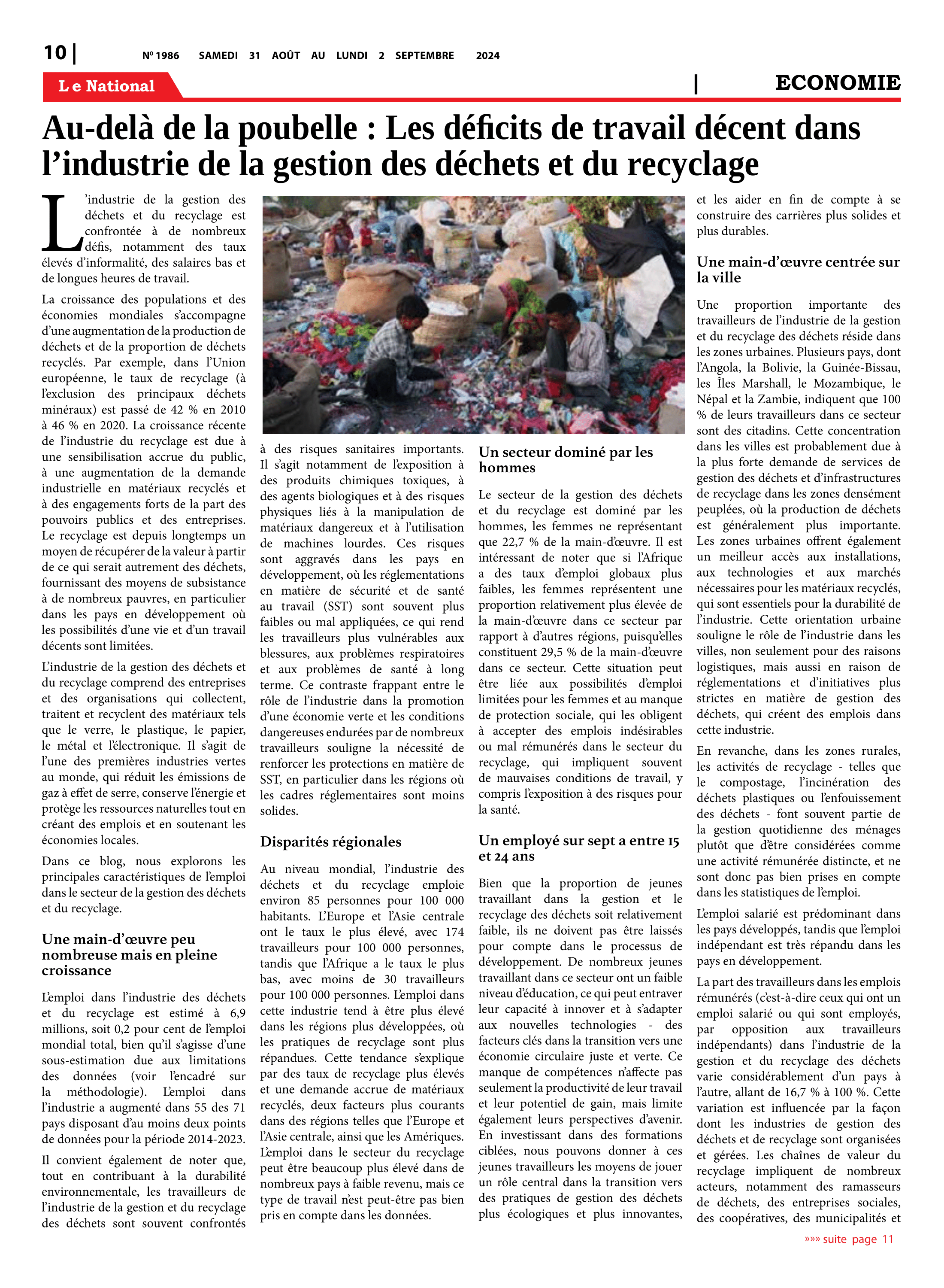 Page 10 de l'édition 1986